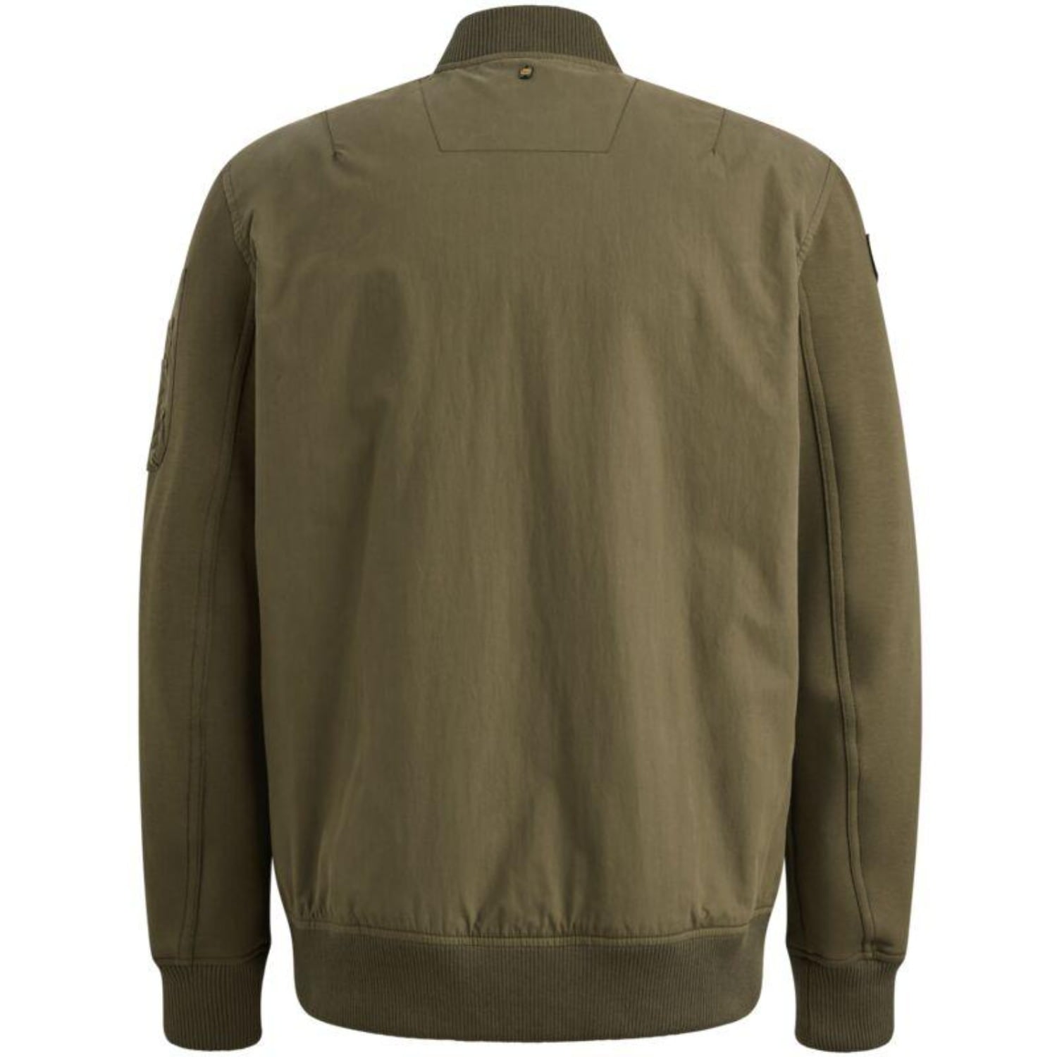 PME LEGEND Bomberjacke Ärmel aus Sweatware, Vorder- und Rückenteil aus Webware