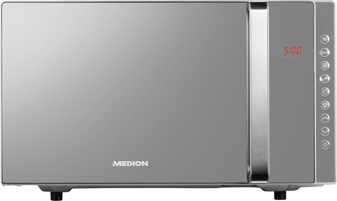 Medion® Mikrowelle »MD 17495«, Grill und Heißluft, 800 W, 10 Automatikprogramme