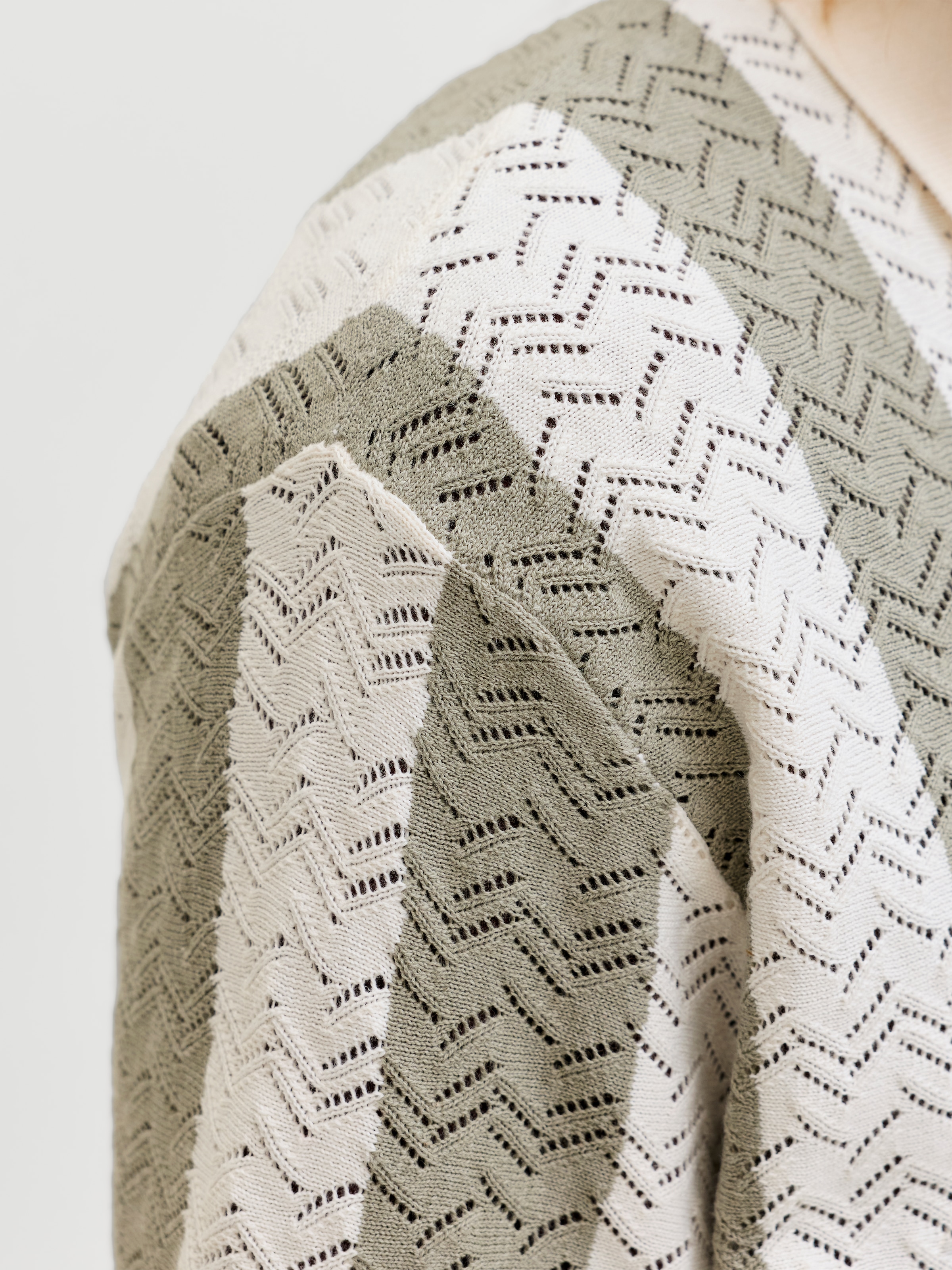 Jack & Jones Polokragenpullover »JORTYLER KNIT SS POLO SN« Baumwollmischung, relaxed fit