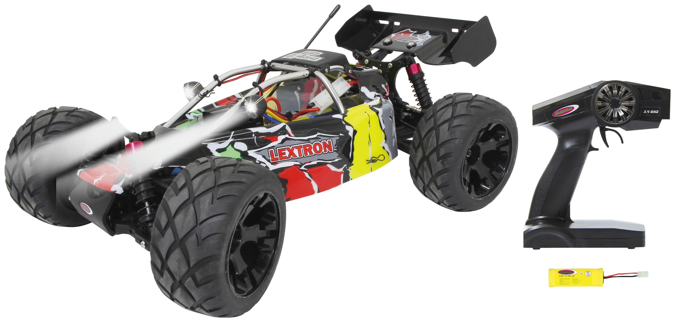 Jamara RC-Monstertruck »Lextron Desertbuggy 4WD«, 1:10, 2,4 GHz, mit LED