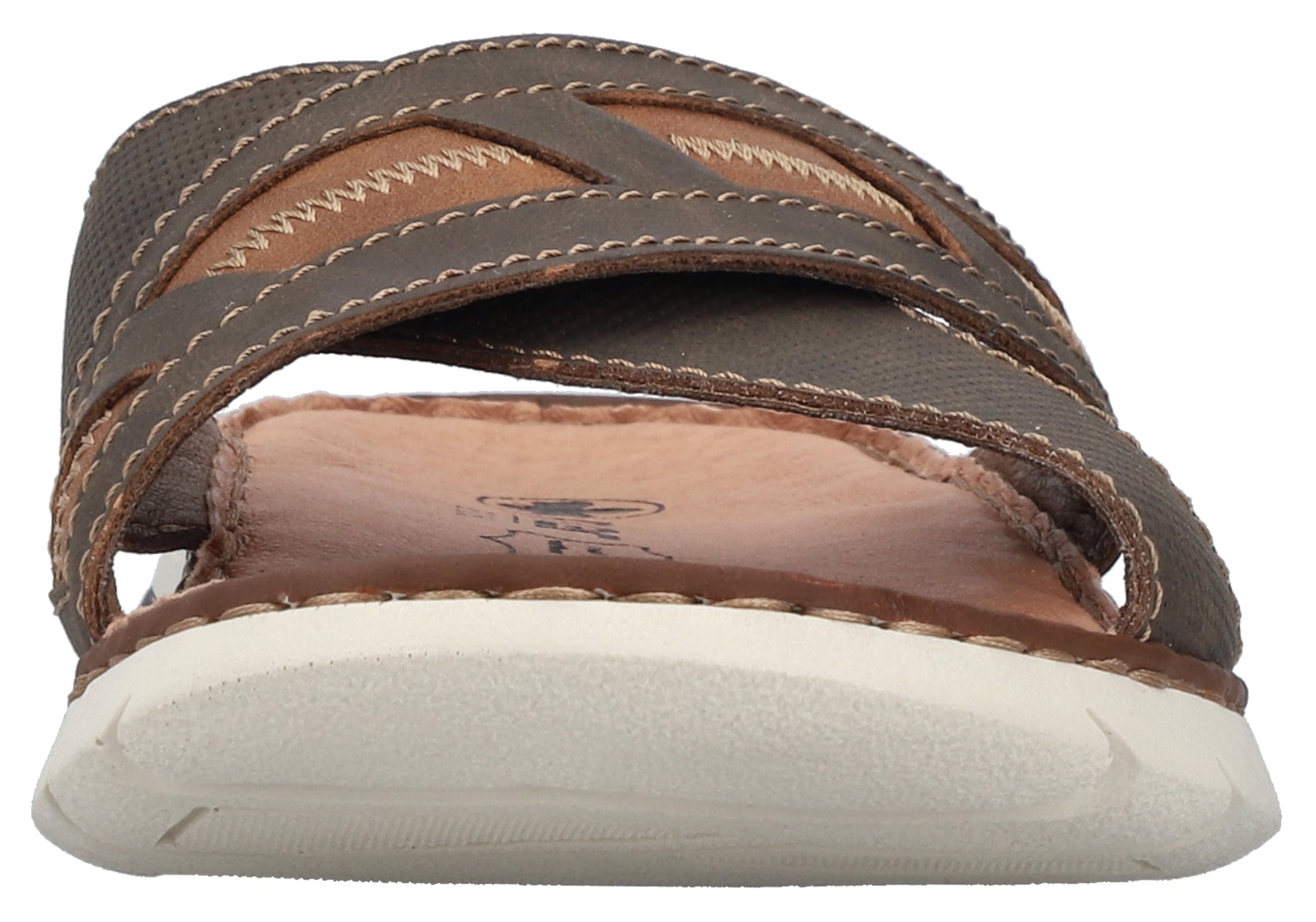Rieker Pantolette, Sommerschuh, Strandschuh, Schlappen mit weicher Innensohle