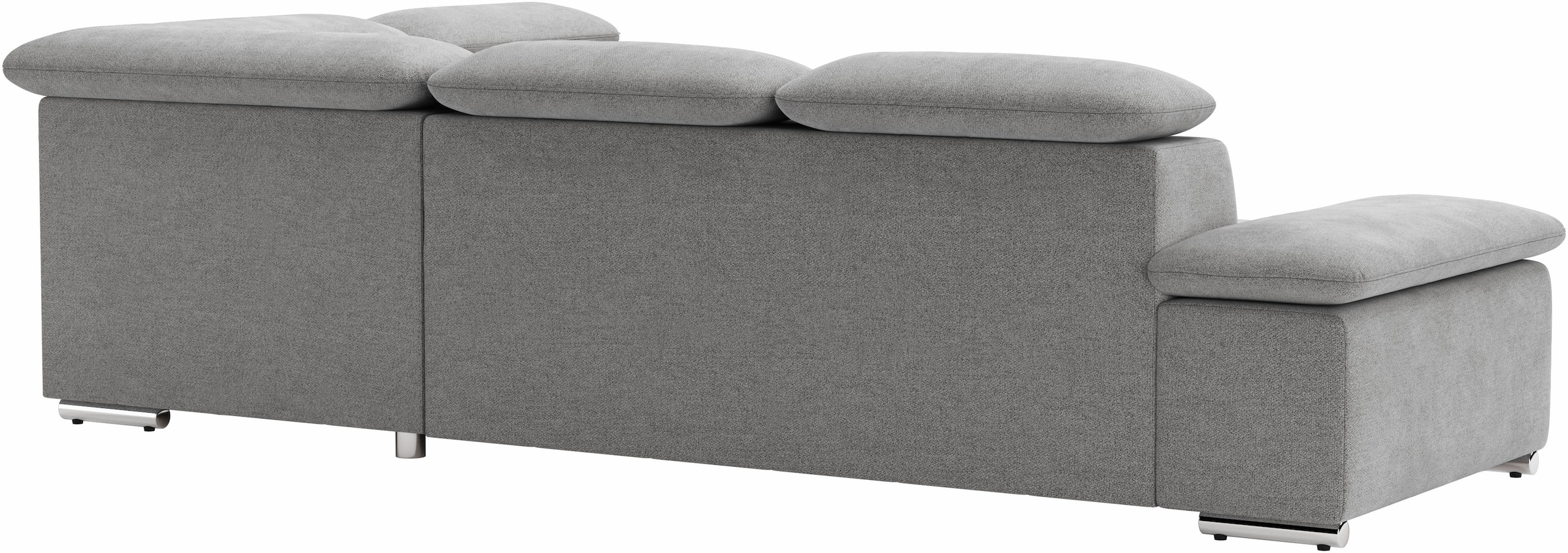 sit&more Ecksofa »Valentine L-Form, B: 272 cm« mit Arm- & Kopfteilverstellung, optional mit Bettfunktion