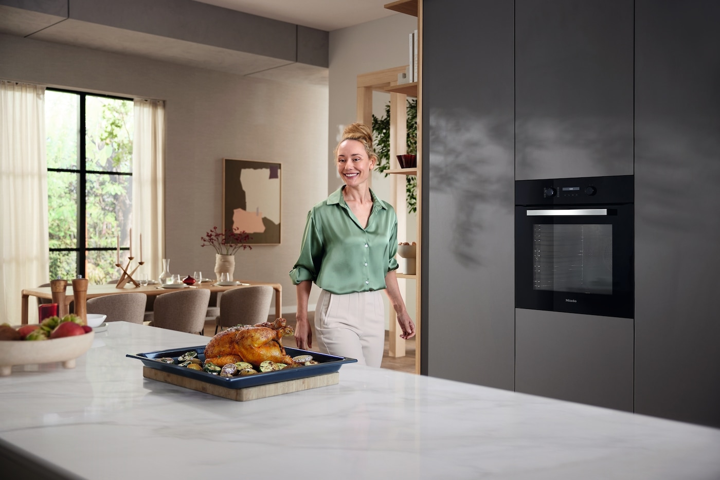 Miele Pyrolyse Backofen »H 2766-1 BP 125 Edition« mit Pyrolyse-Selbstreinigung Mit AirFry-Funktion und Pyrolyse zur leichten Reinigung