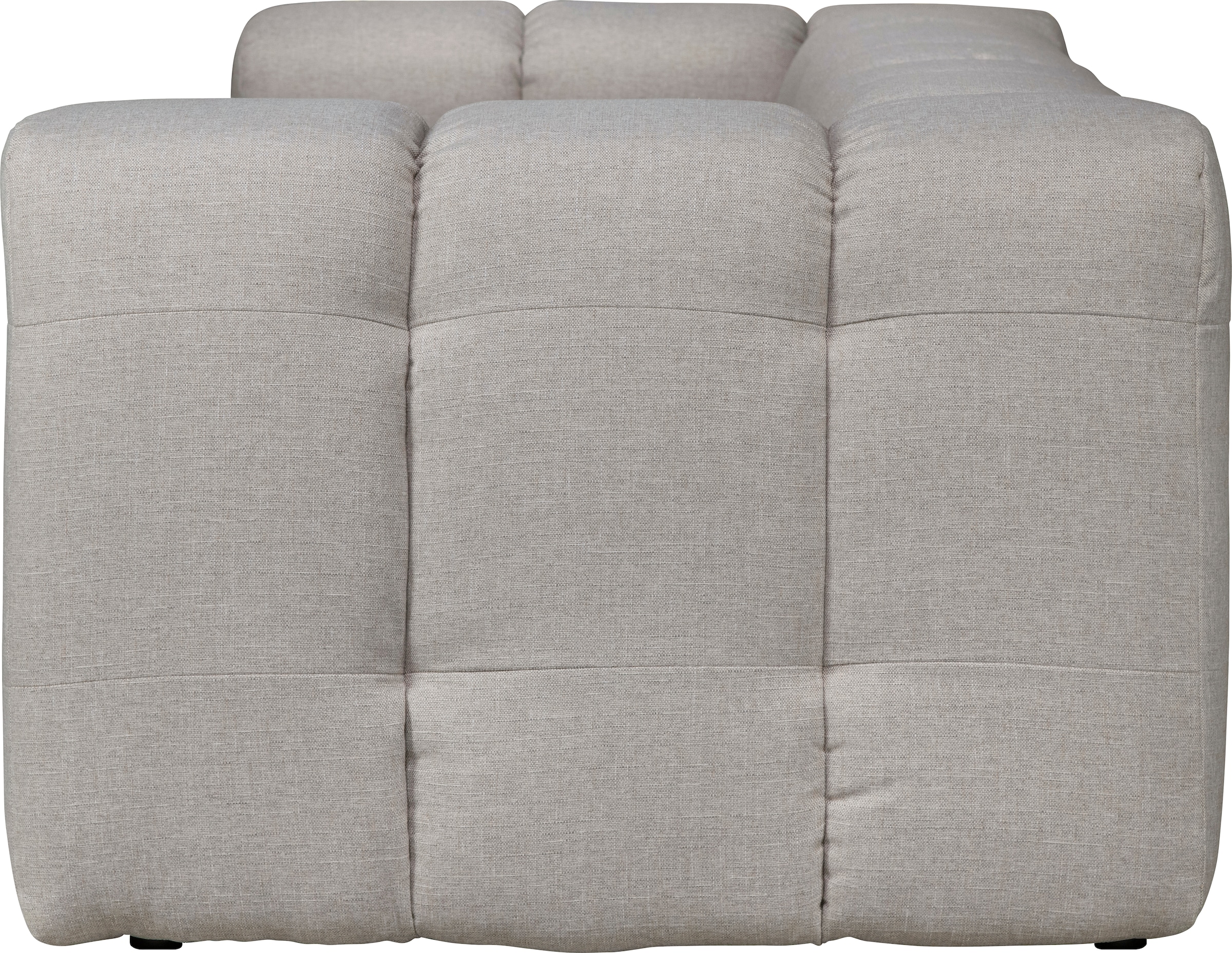 LeGer Home by Lena Gercke 3-Sitzer »TALISHA Designersofa, moderne Steppung, Maße B/T/H: 229/110/75 cm«, moderne Steppung, hoher Sitzkomfort