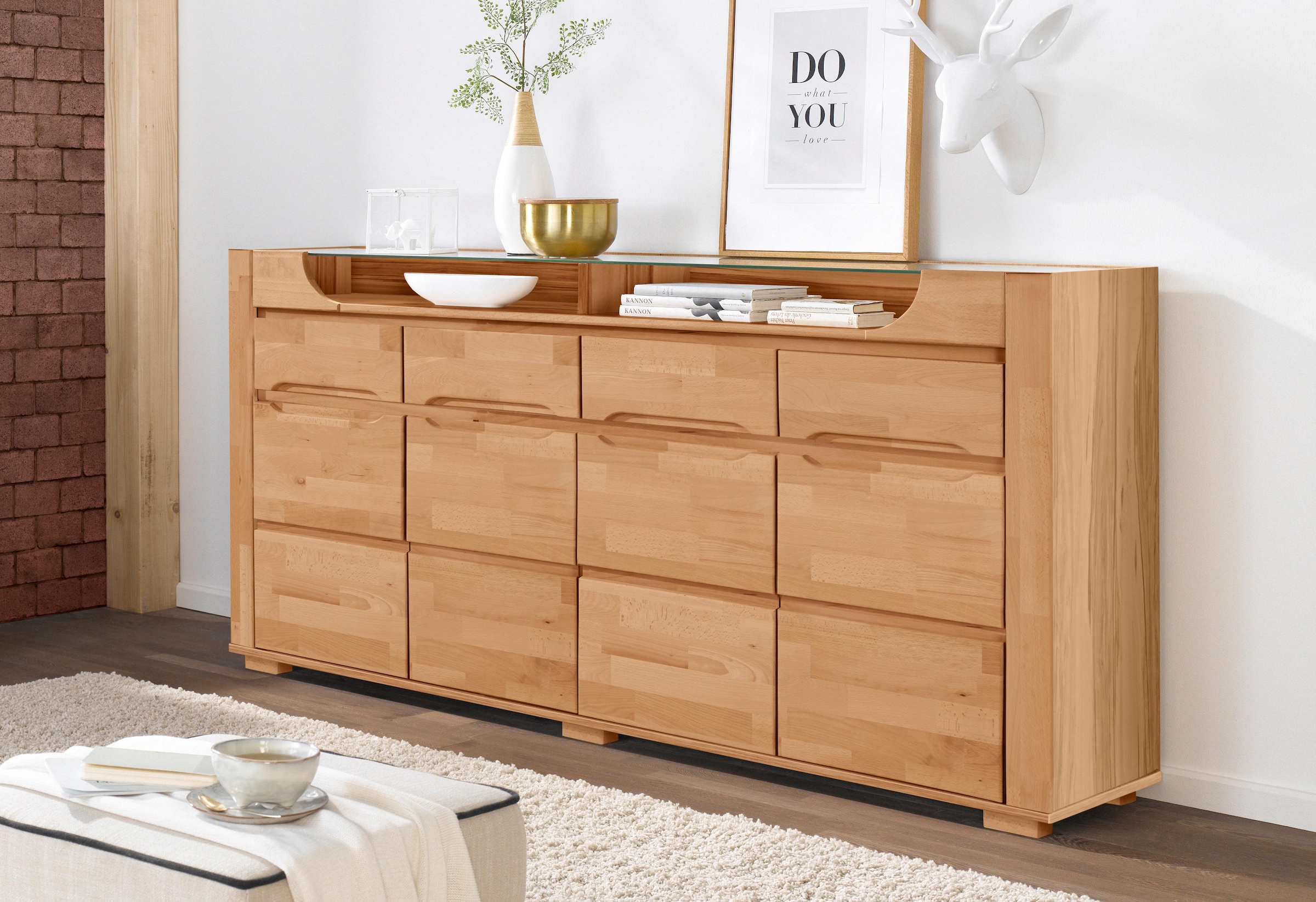 Home affaire Sideboard »Denis«, Breite 200 cm