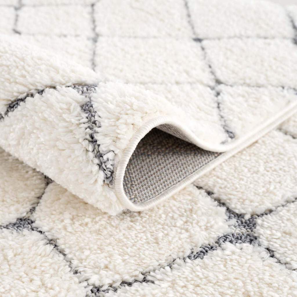 OTTO Carpet 3D-Effekt kaufen »Focus 4499«, besonders bei Hochflor-Teppich Rauten-Optik, rechteckig, online weich, City