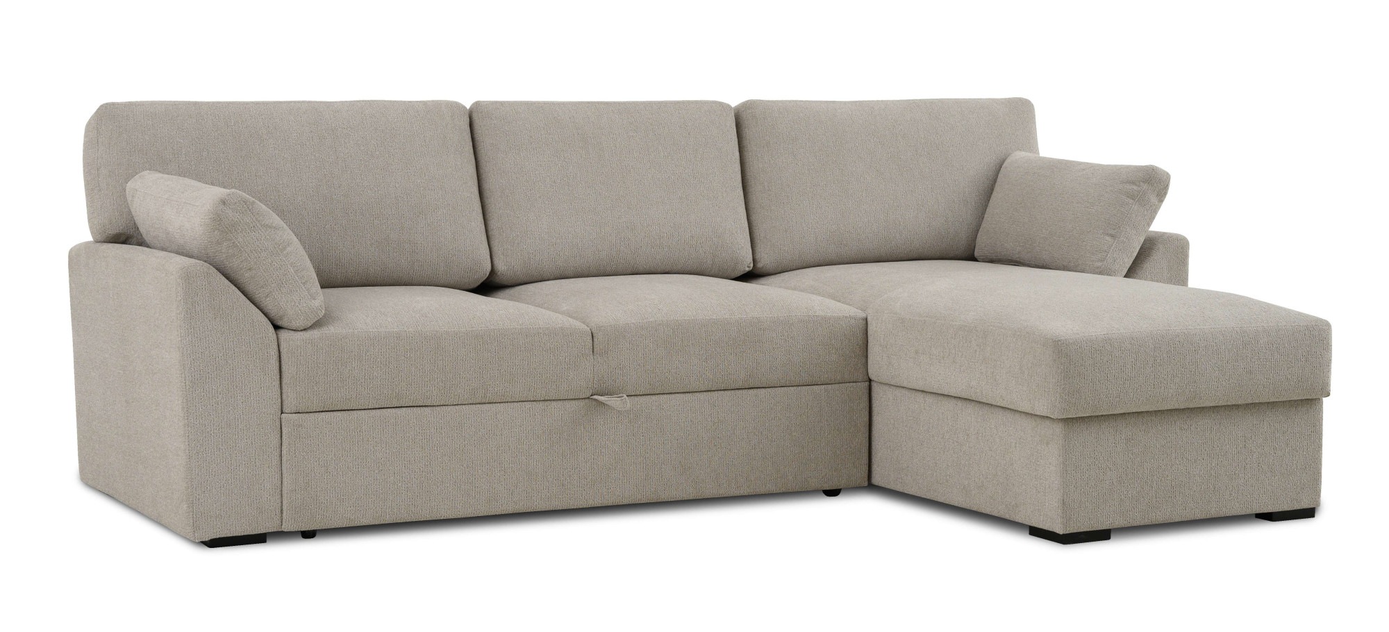 Home affaire Ecksofa »Citry«, Breite 246 cm, Chenille, Bettfunktion, Bettkasten, L-Form