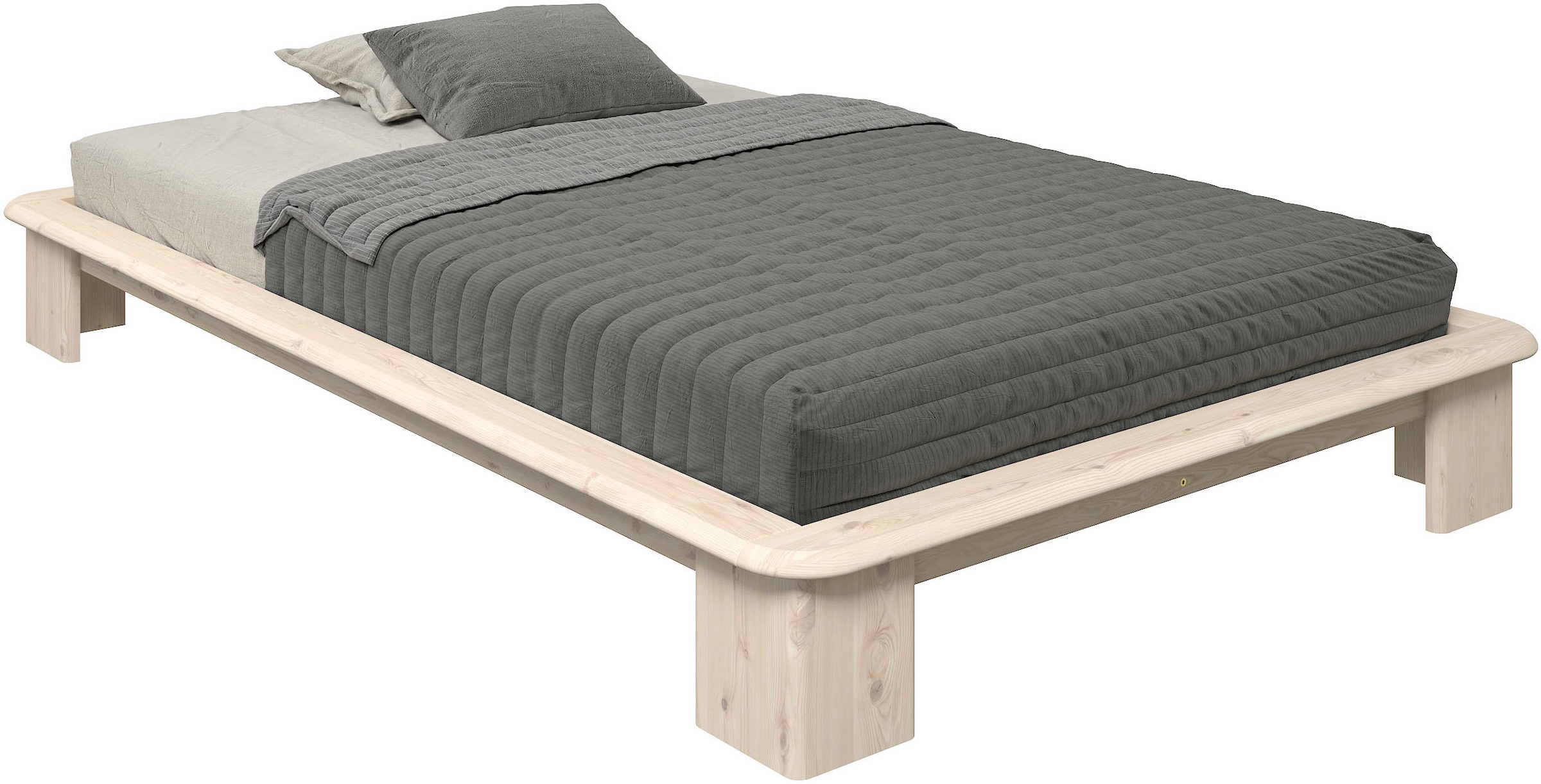 OTTO home Futonbett »Peregrin, Bett, Bettgestell, Massivholzbett« inklusive Lattenrost, aus massiver Kiefer, FSC®