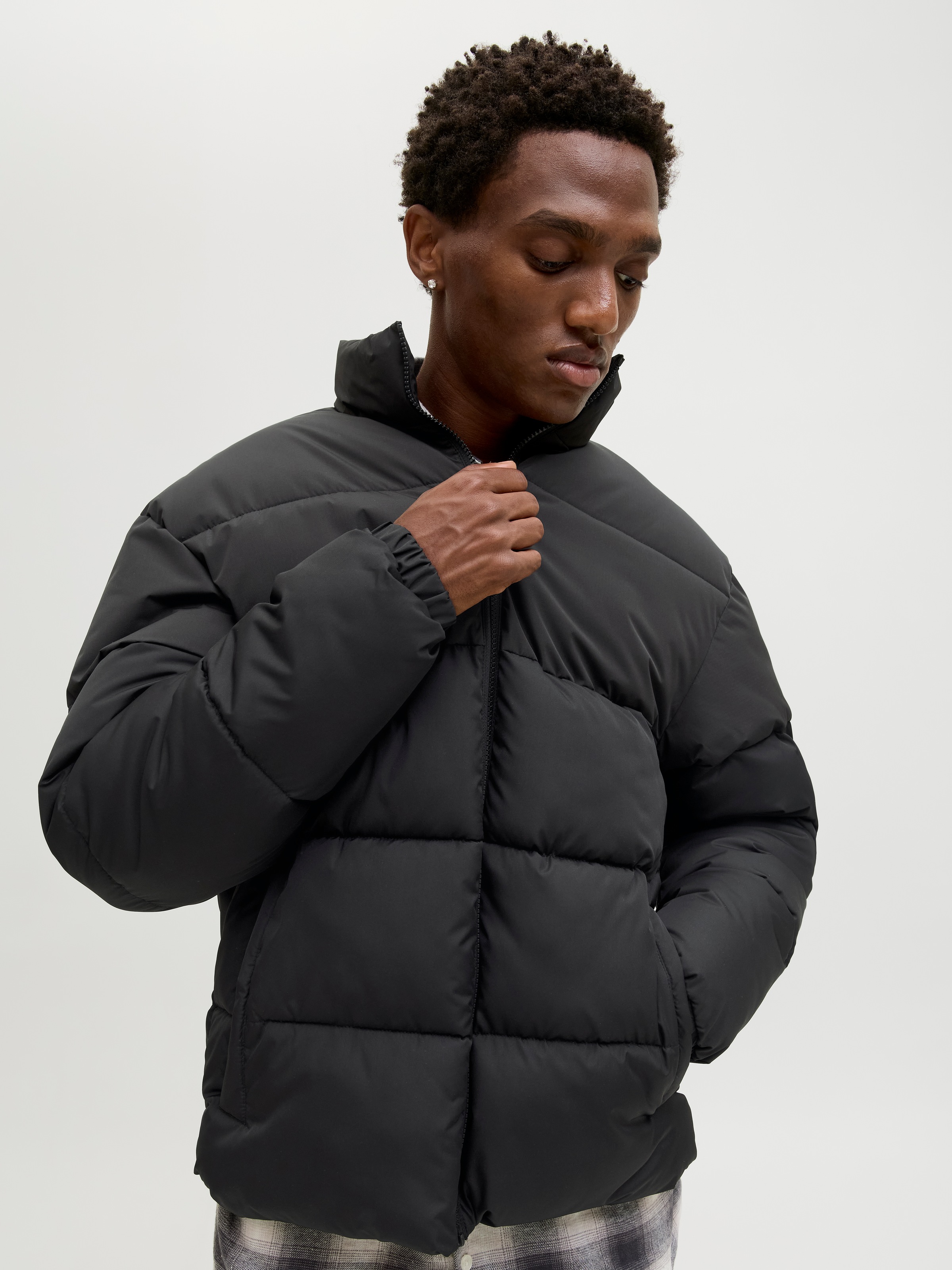 Jack & Jones Steppjacke »JJMAZE PUFFER COLLAR«