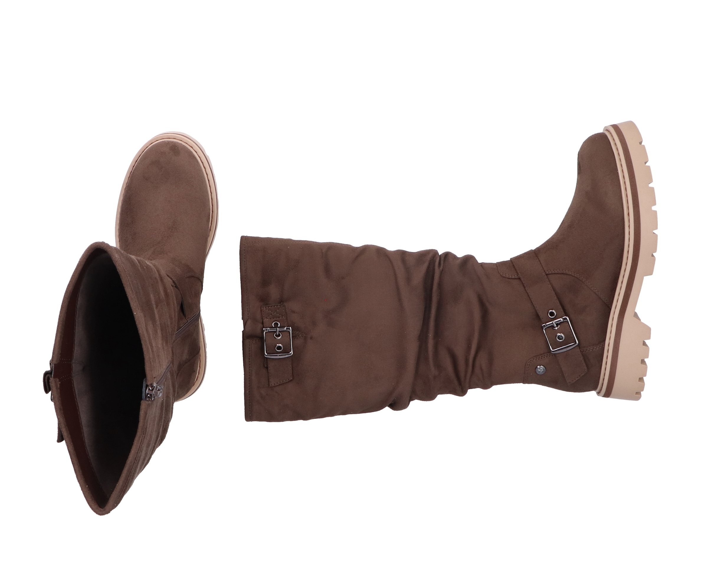 Rieker Stiefel  mit slouchy Schaft und verstellbarer Schnalle