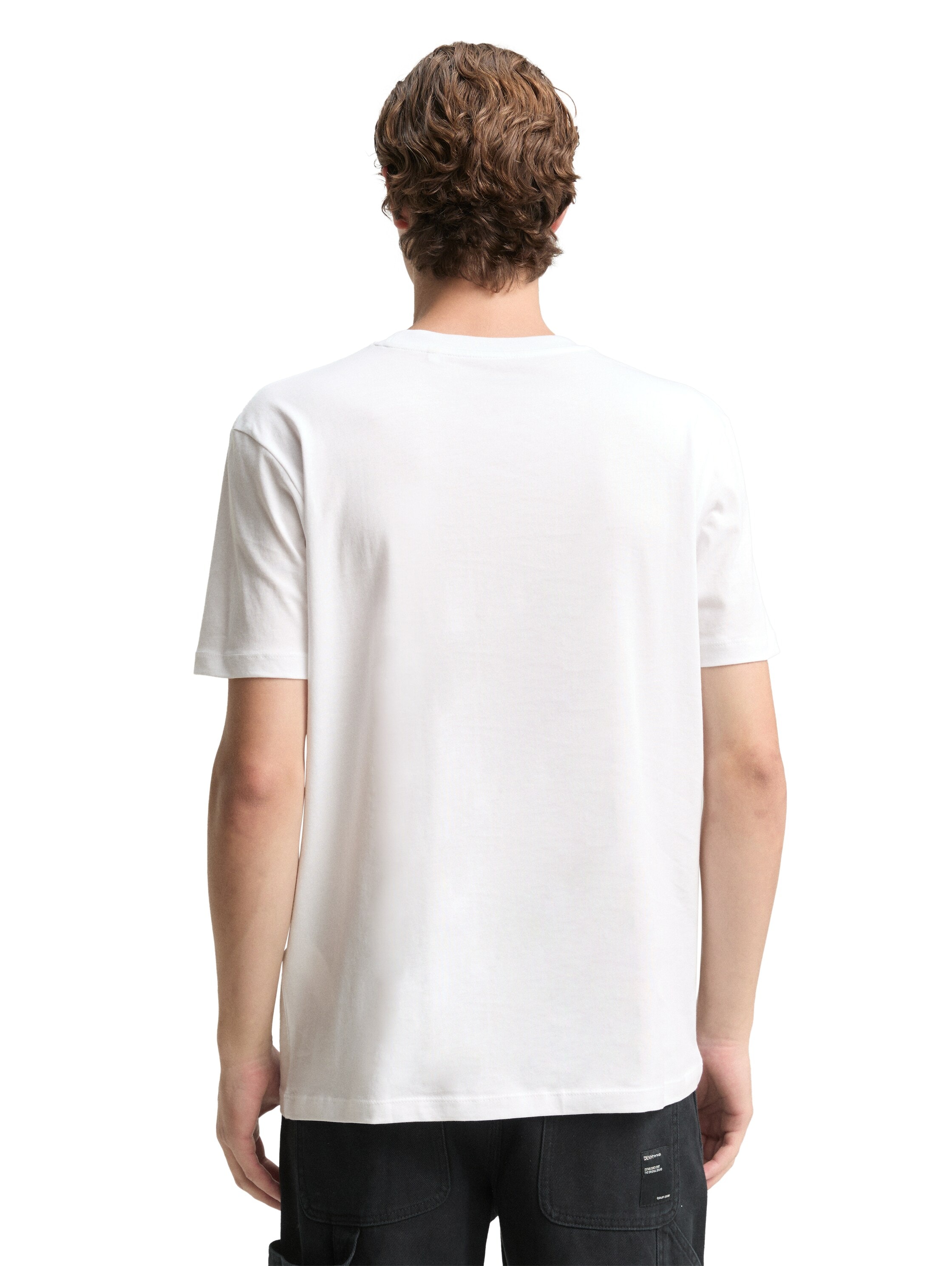 TOM TAILOR Denim T-Shirt, mit Logofrontprint