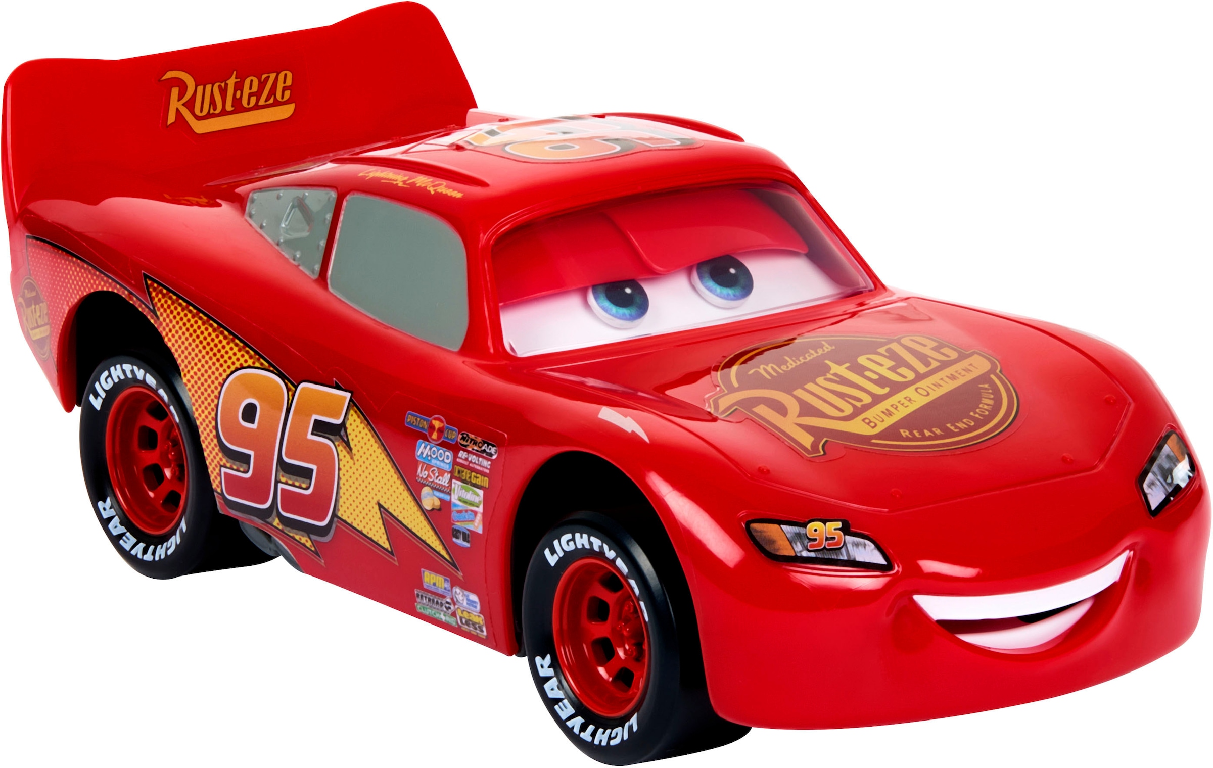 Mattel® Spielzeug-Auto »Disney Pixar Cars Moving Moments Lightning McQueen«