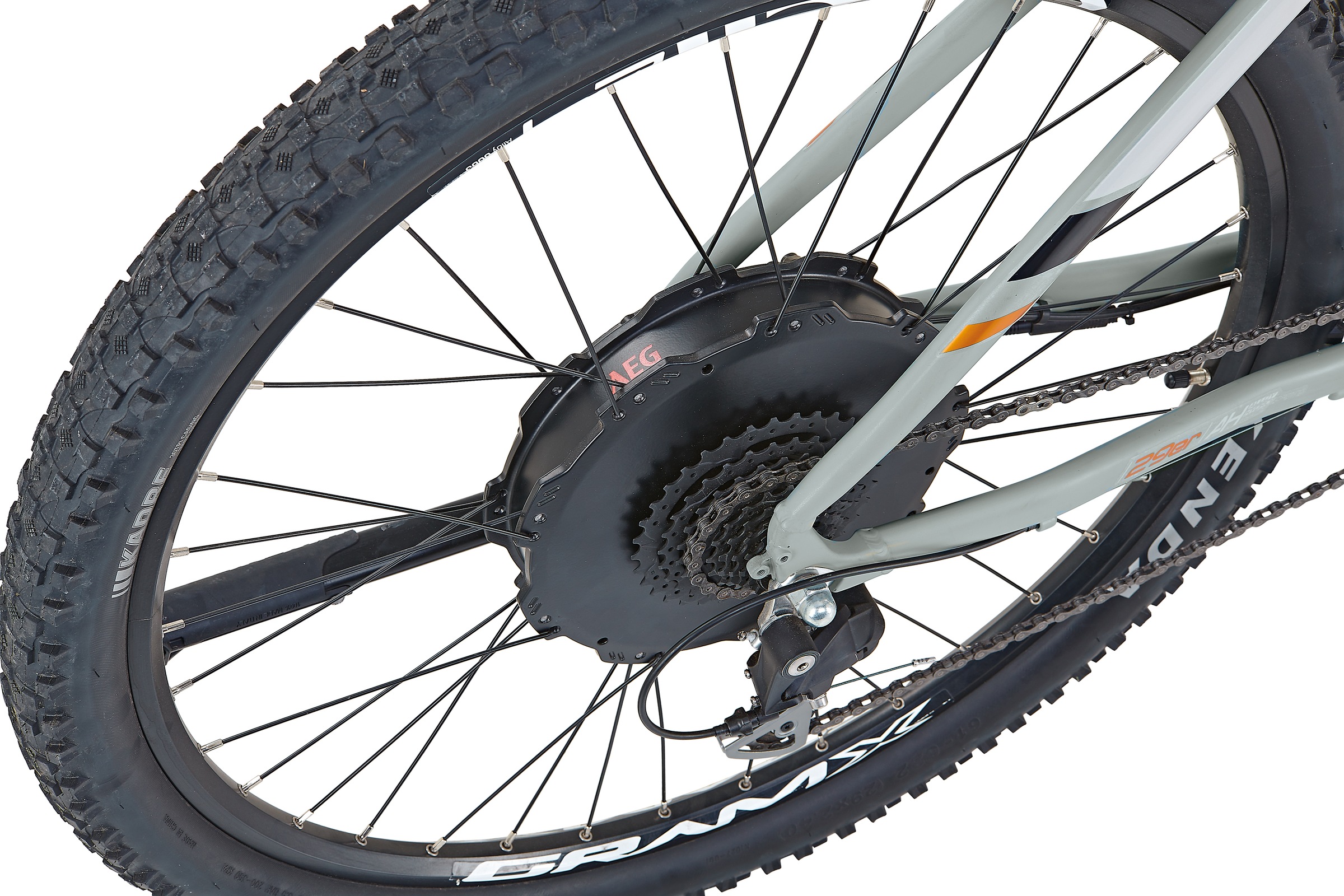 Prophete E-Bike »Graveler 22.EMM.20«, 9 Gang, Shimano, Alivio, Heckmotor 250 W, Pedelec, Elektrofahrrad für Damen u. Herren, MTB