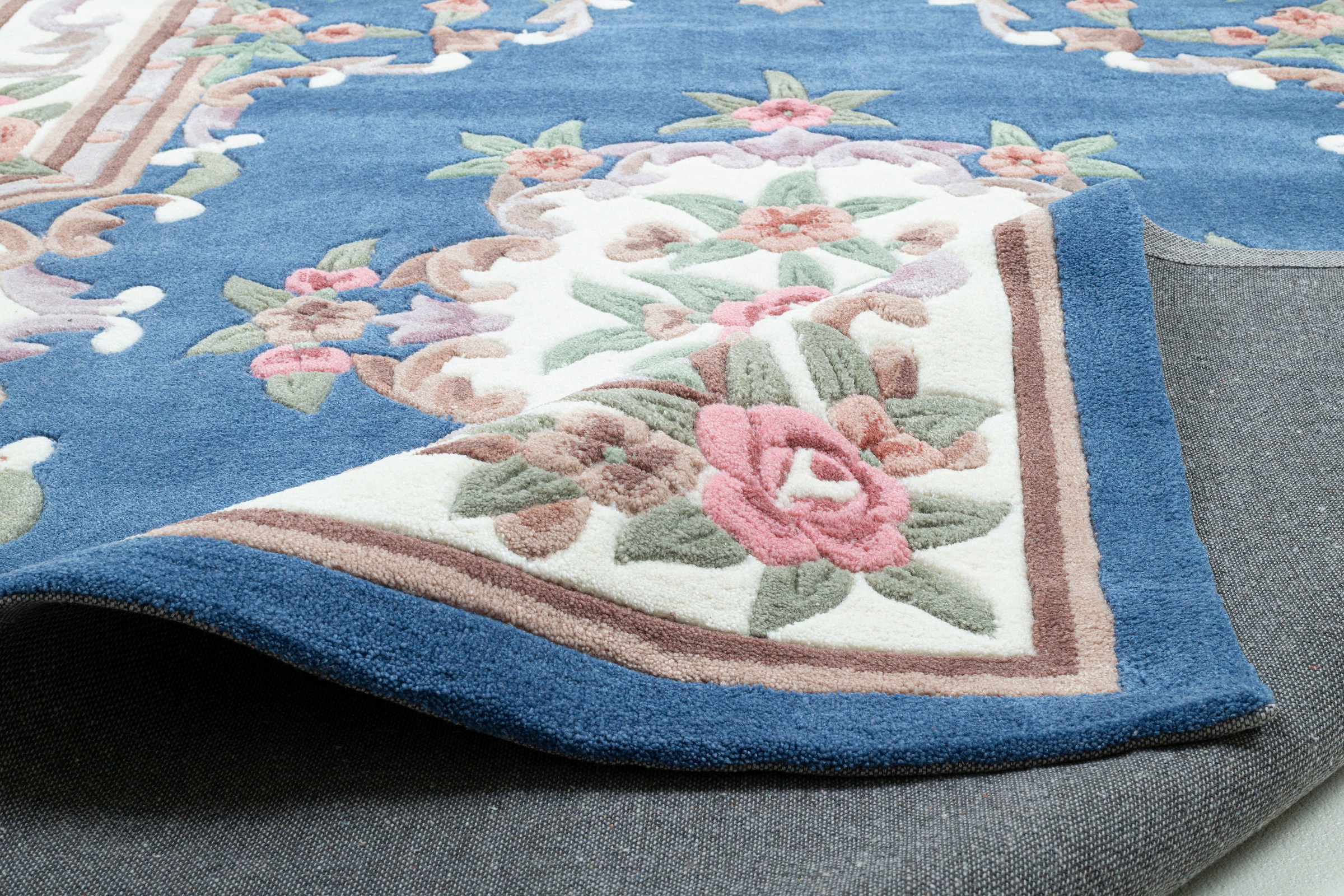 THEKO Teppich »Ming«, rechteckig, 14 mm Höhe, hochwertiges Acrylgarn, ideal im Wohnzimmer & Schlafzimmer