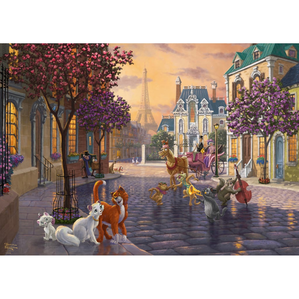 Schmidt Spiele Puzzle »Disney Dremas Collection - The Aristocats, Thomas Kinkade Studios«