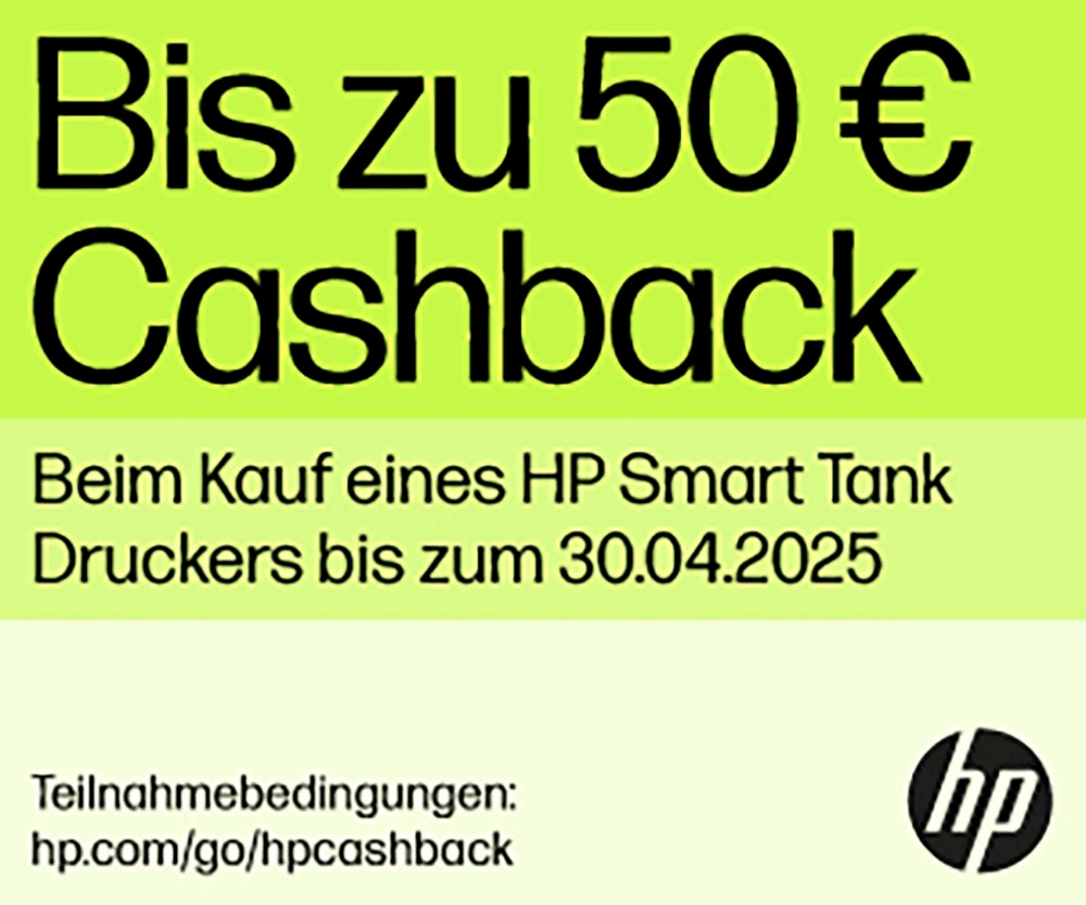 HP Multifunktionsdrucker »Smart Tank 5105 All-in-One-Drucker«, kompromisslose Qualität und bis zu 3 Jahre Tinte im Lieferumfang