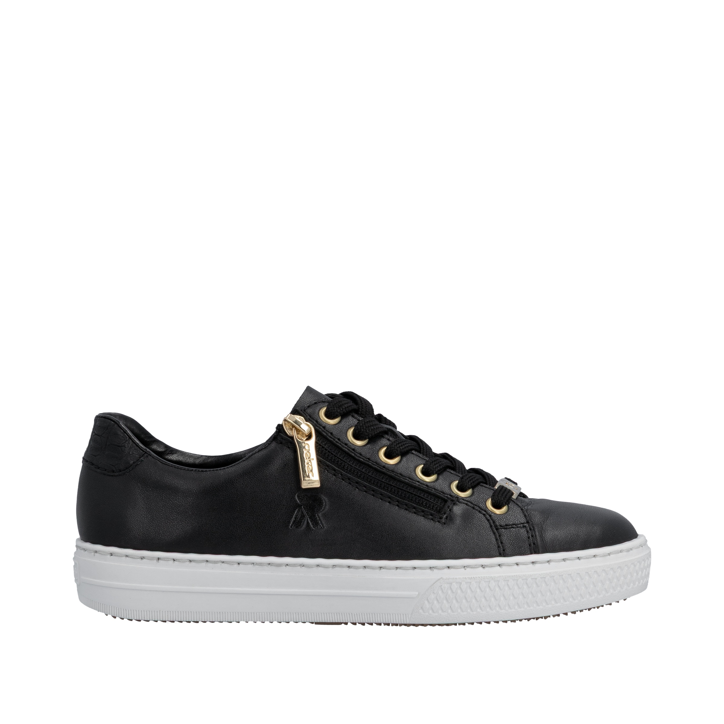 Rieker Sneaker  mit Memosoft-Innensohle, Freizeitschuh, Halbschuh, Schnürschuh