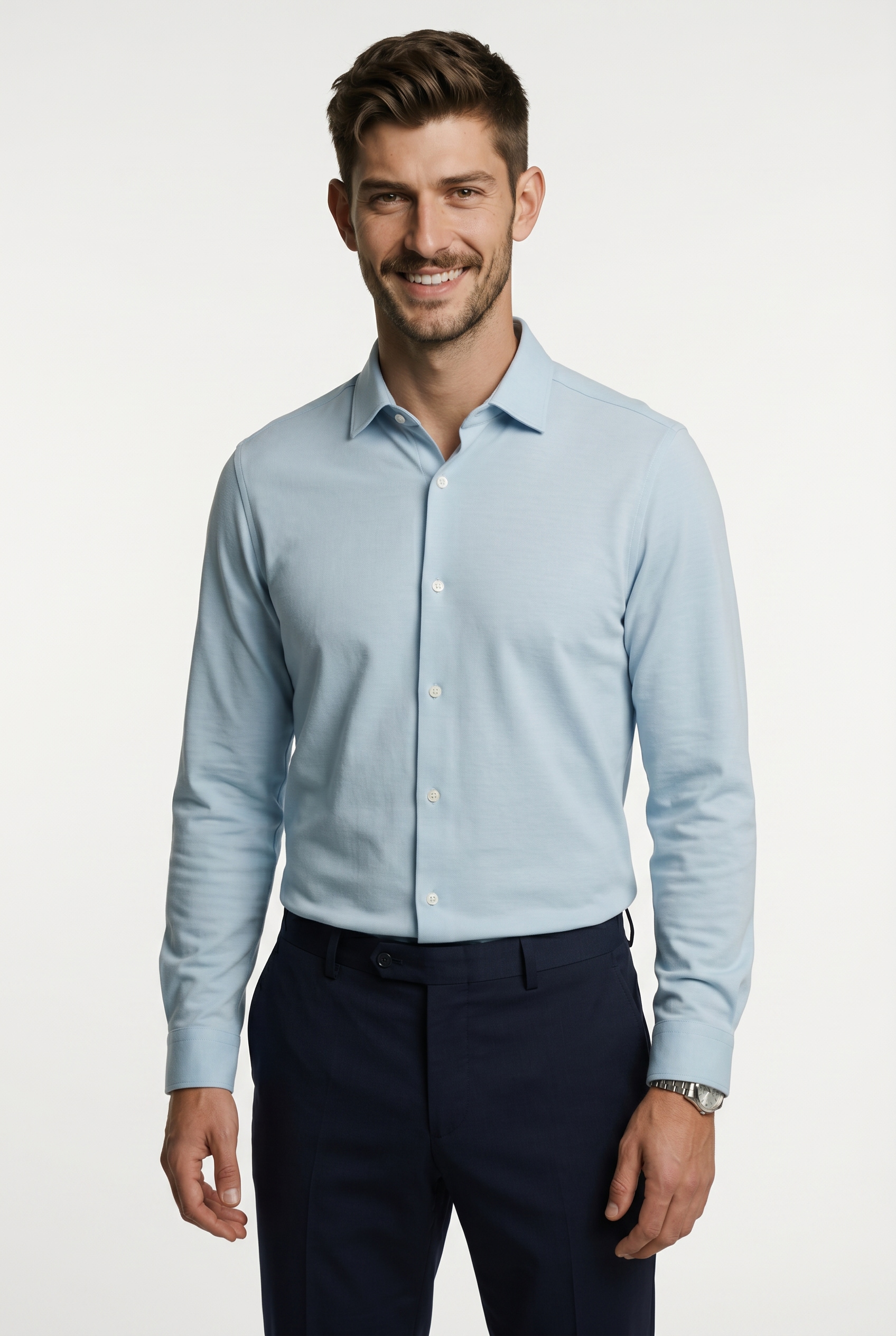 Strellson Langarmhemd »Spike Powerflex« Regular Fit, pflegeleichte Powerflex-Qualität