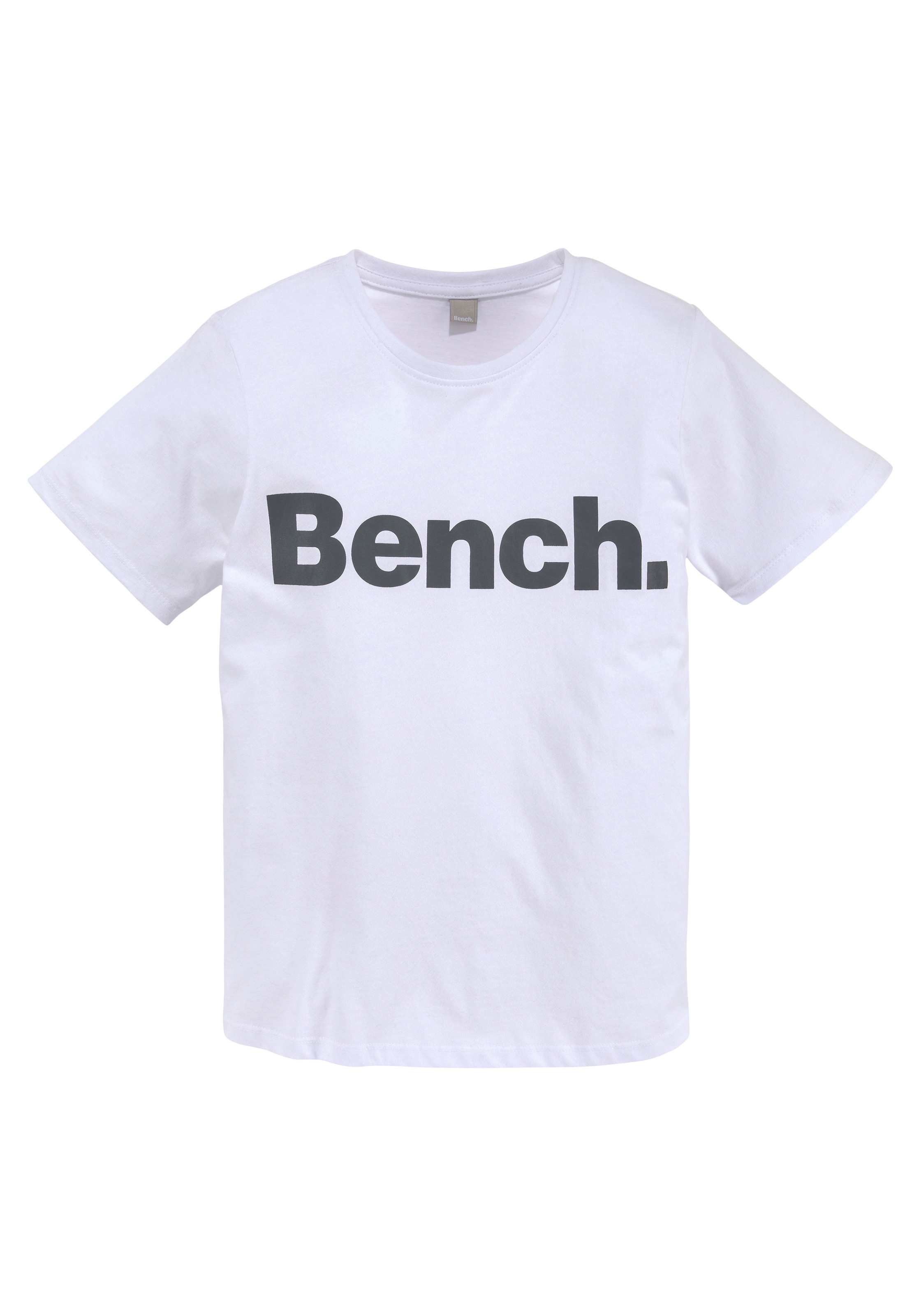 Bench. T-Shirt »Basic«, Brustdruck bei mit OTTO kaufen