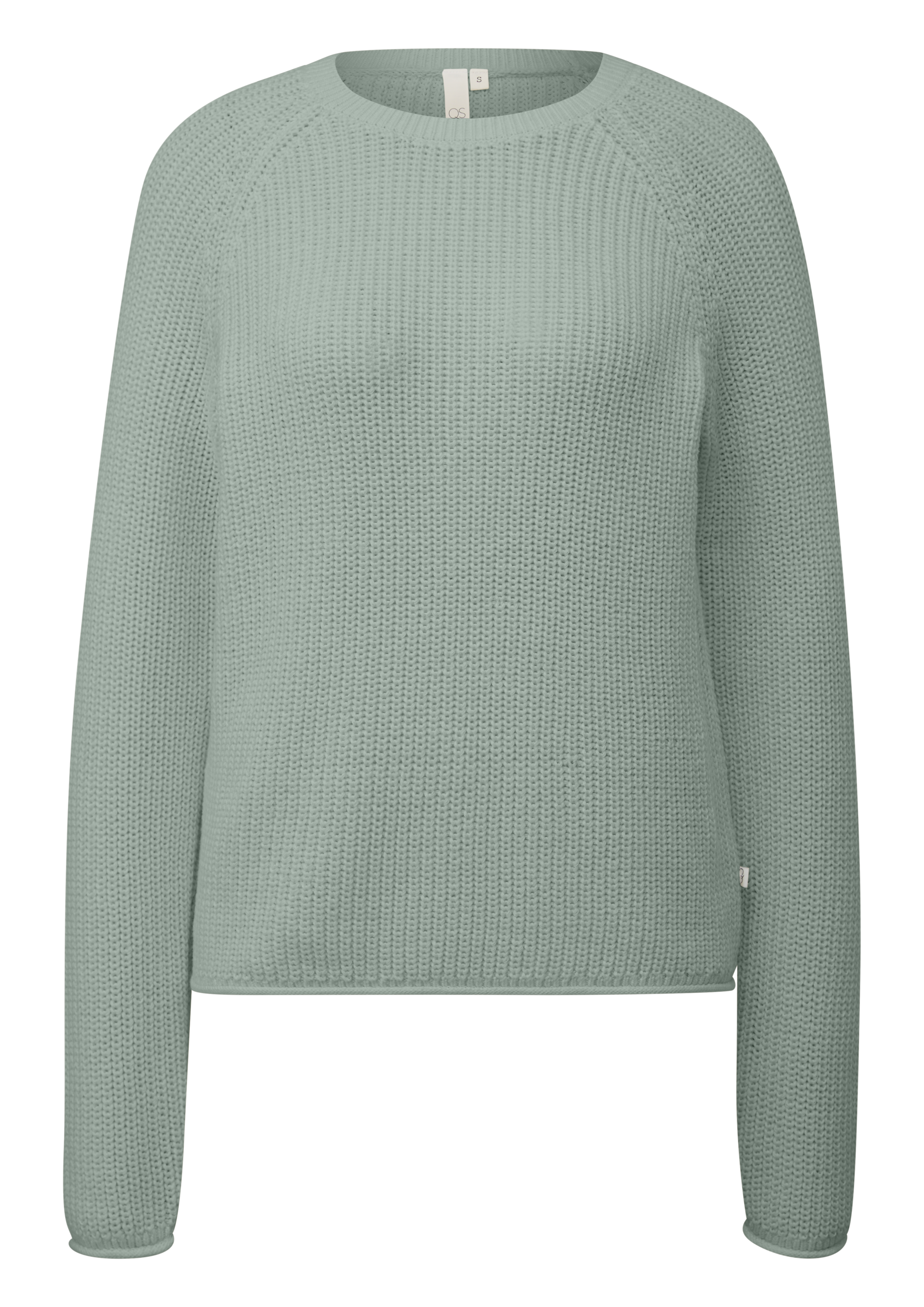 QS Strickpullover, mit Rundhalsausschnitt