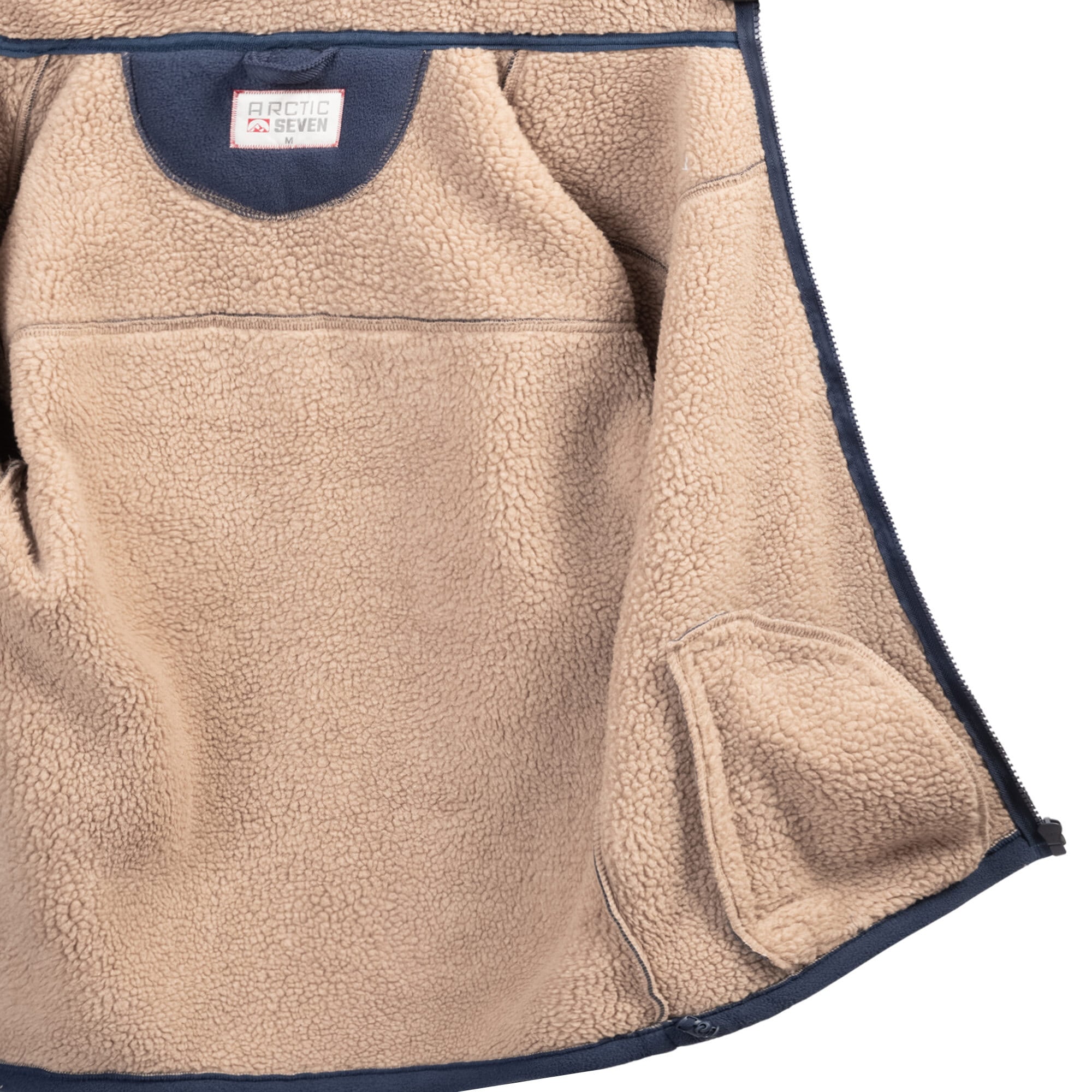 Arctic Seven Fleecejacke »Arctic Seven Herren Fleece Jacke AS325 ASZeroo«