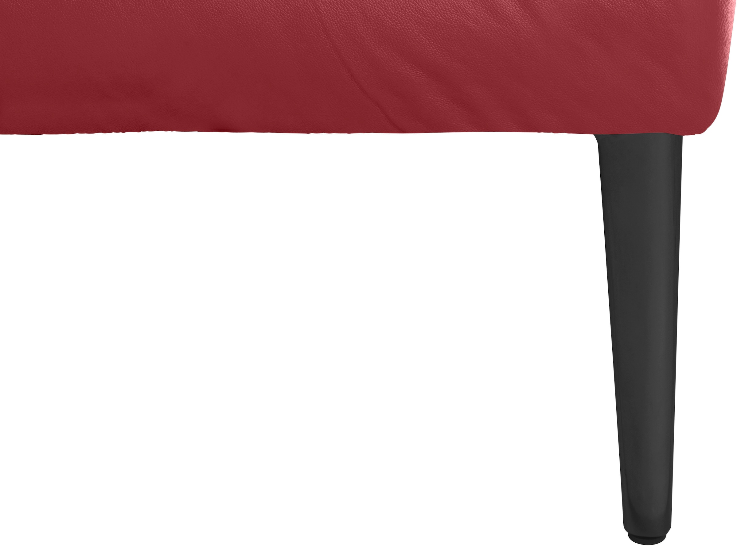 W.SCHILLIG Ecksofa »enjoy&MORE, Designsofa, elegant und bequem, L-Form«, Sitztiefenverstellung, Füße schwarz pulverbeschichtet, Breite 310 cm