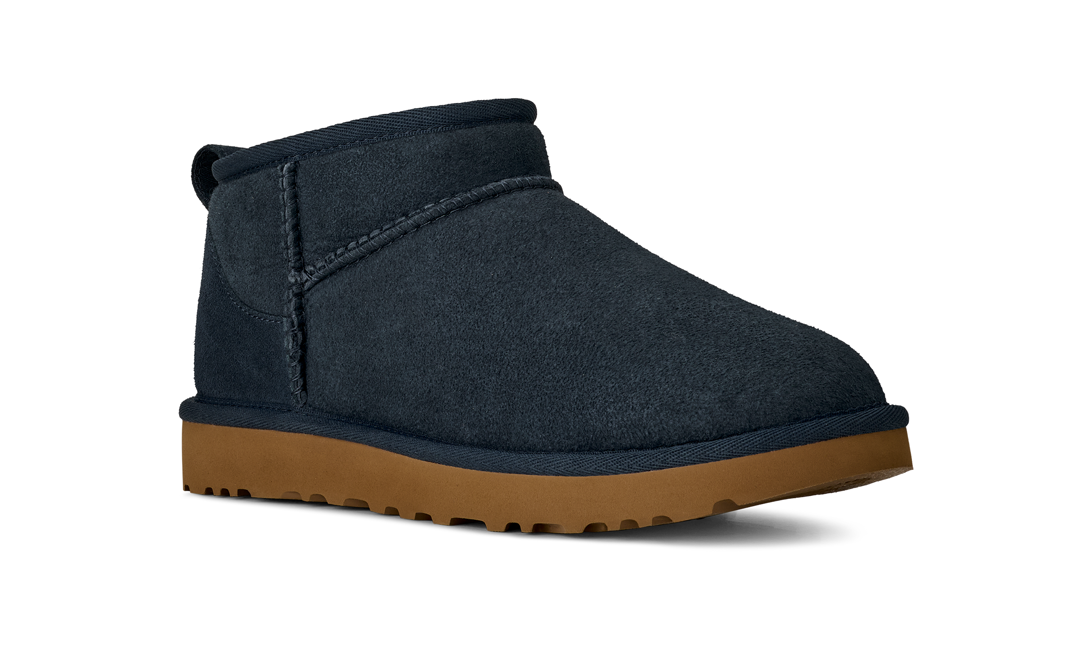 UGG Schlupfboots »Unisex Classic Ultra Mini«  , Bequemschuh, Flats, Hausschuh, Freizeitschuh mit Logopatch