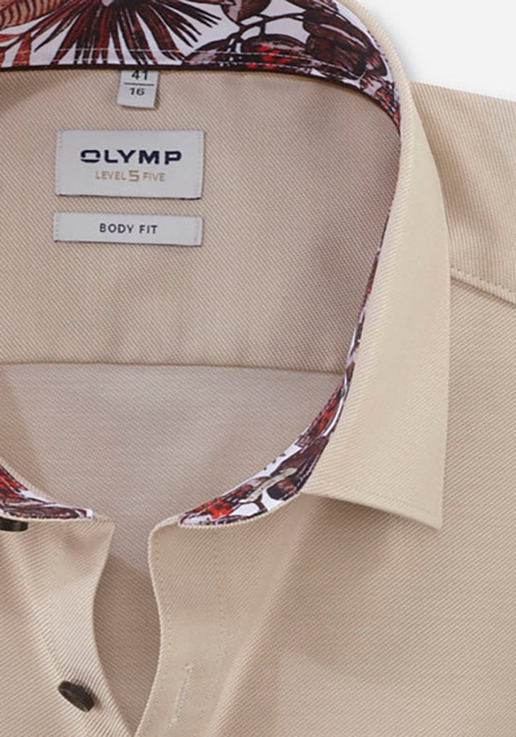 OLYMP Businesshemd »Level 5«, mit kontrastfarbenen Details
