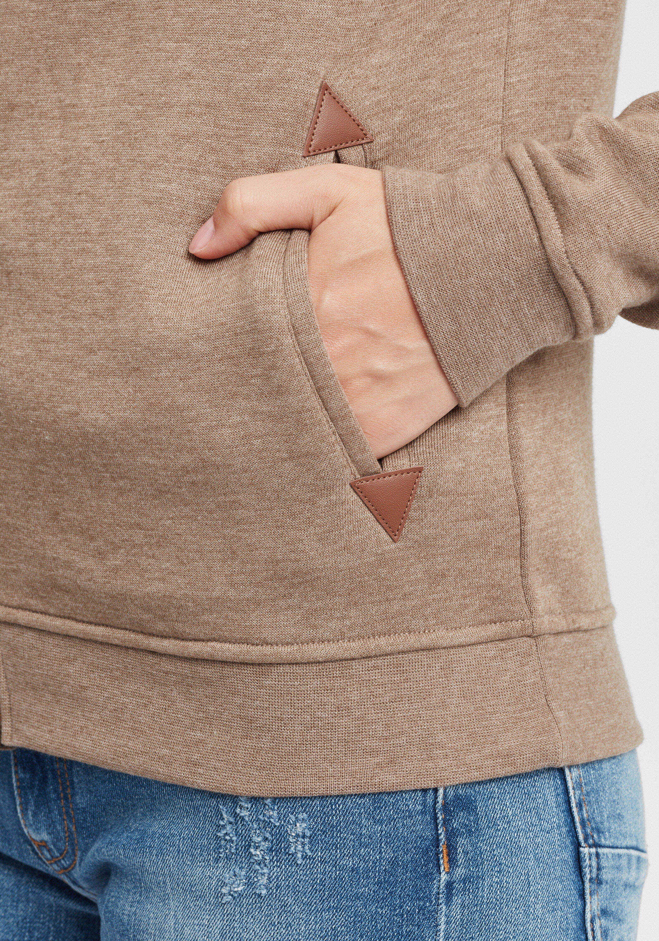 OXMO Kapuzensweatjacke »Kapuzensweatjacke OXVicky«