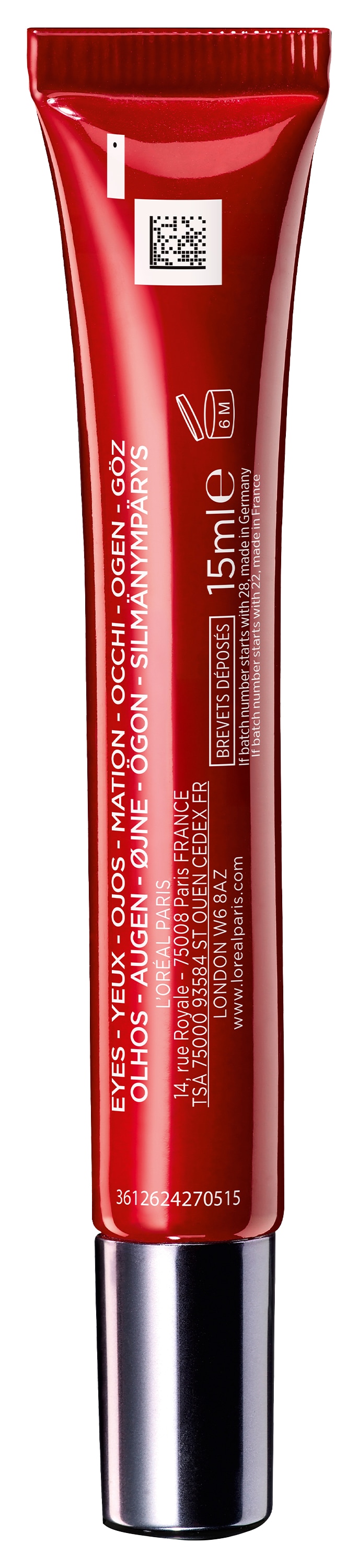 L'ORÉAL PARIS Augencreme »REVITALIFT LASER X3 ANTI-AGE AUGENPFLEGE« wirkt abschwellend, mildert Falten, gegen Falten und Augenringe