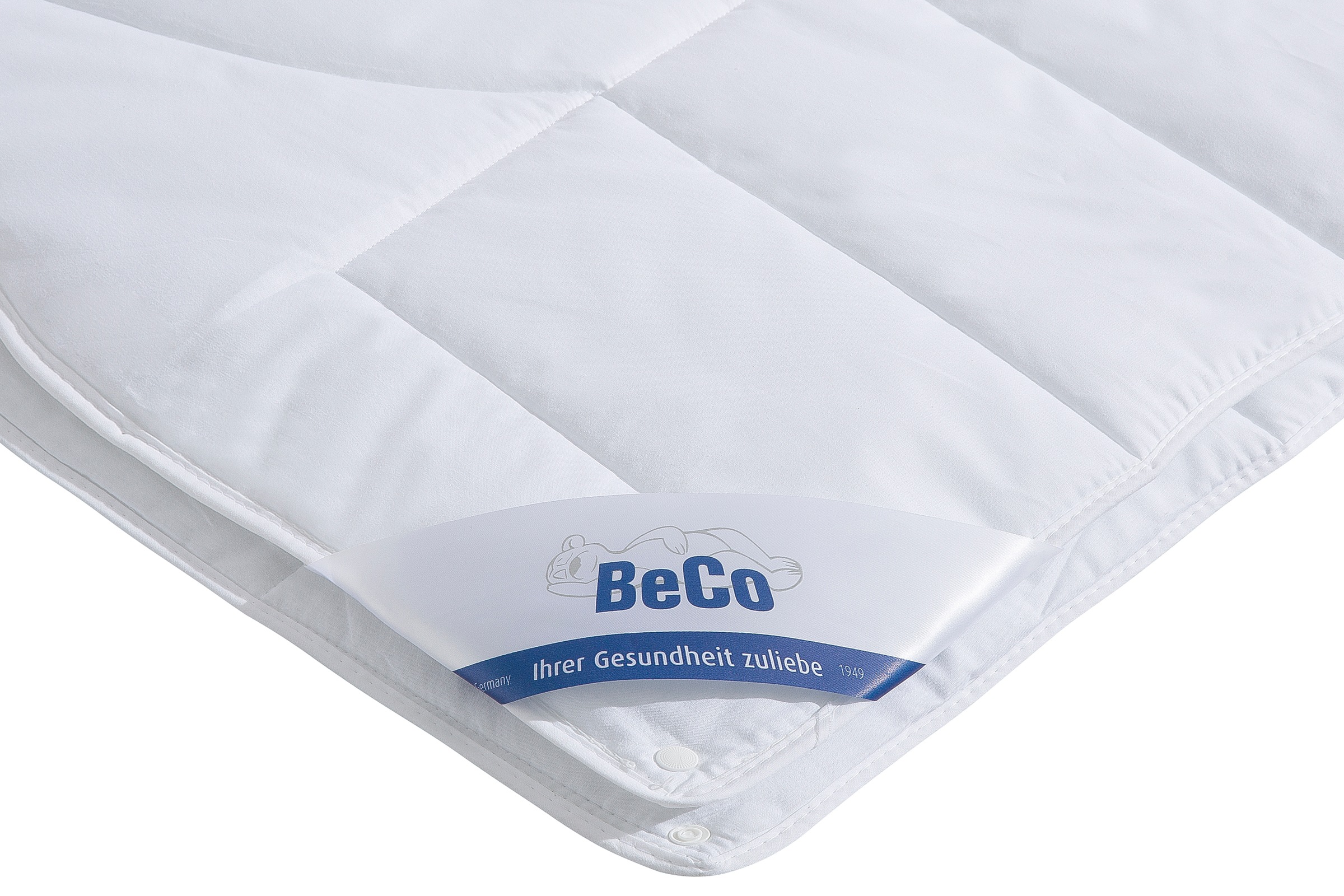 Beco Microfaserbettdecke + Microfaserkissen »Medibett, Bettdecke 135x200 cm mit Kissen 80x80 cm im Set«, (Spar-Set, Bei Nichtgefallen beinhaltet die Rückgabe das Gesamtangebot.), Bettdecke & Kissen für allergiker geeignet (Hausstauballergiker)