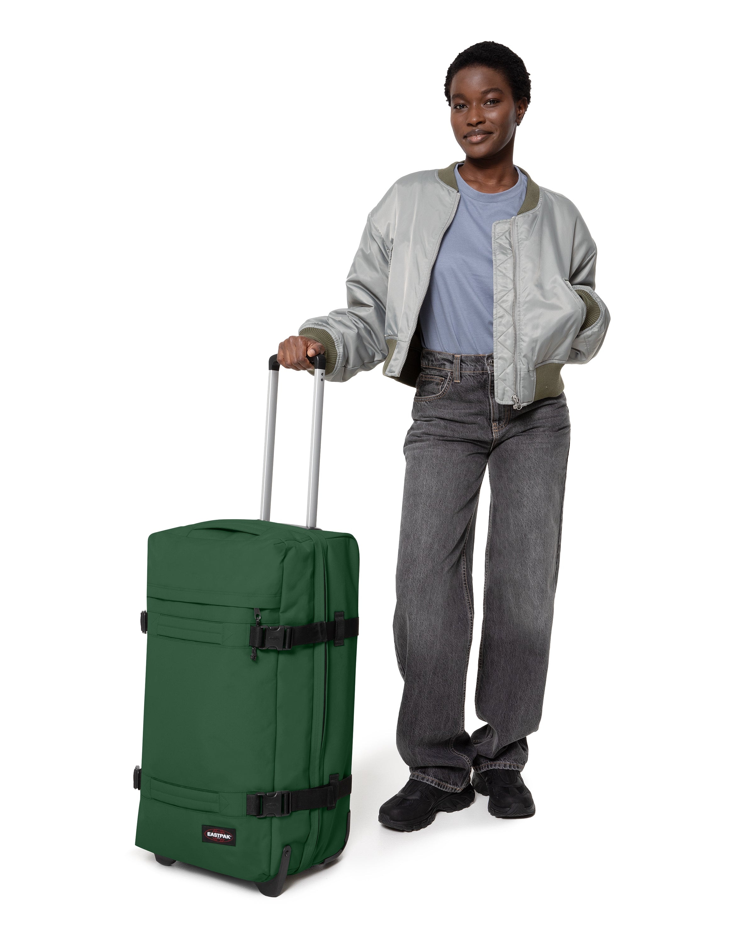 Eastpak »TRANSIT'R M« 78 l 2 Rollen Reisegepäck Aufgabegepäck Reisekoffer mit TSA Schloss Reisetasche