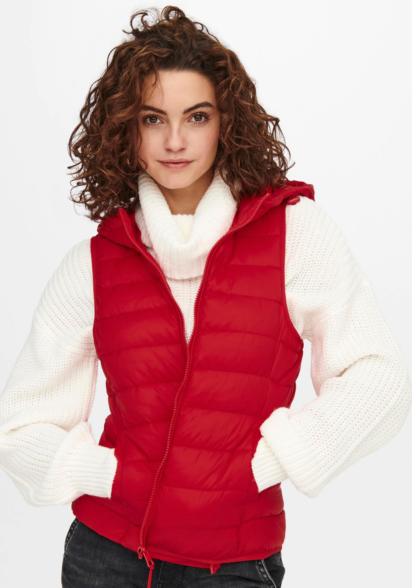 ONLY Steppweste »ONLNEWTAHOE HOOD WAISTCOAT OTW NOOS«