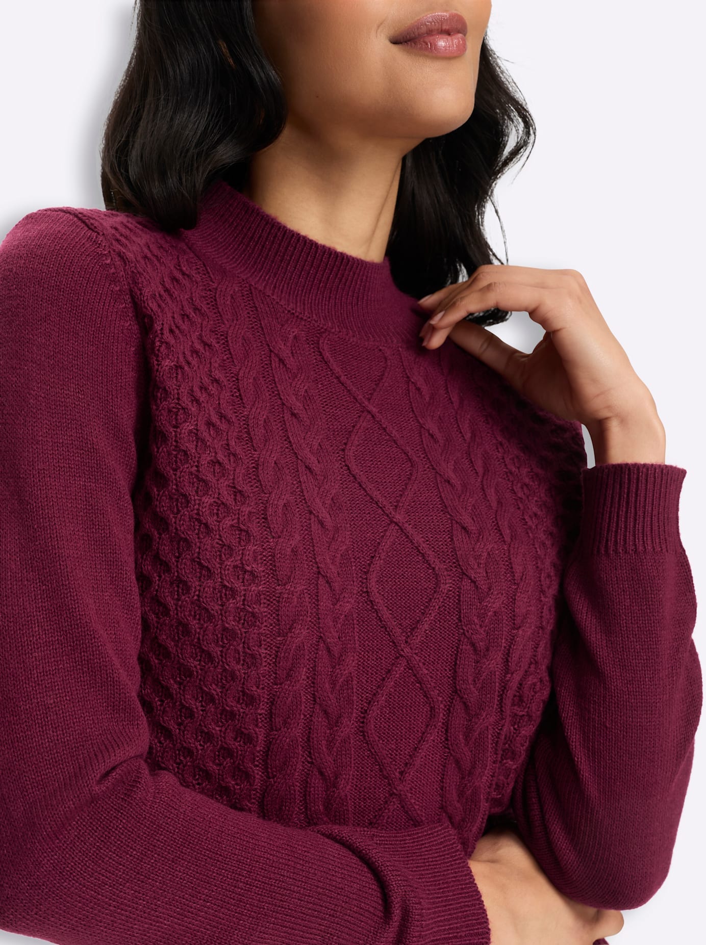 Classic Basics Stehkragenpullover »Stehkragen-Pullover«