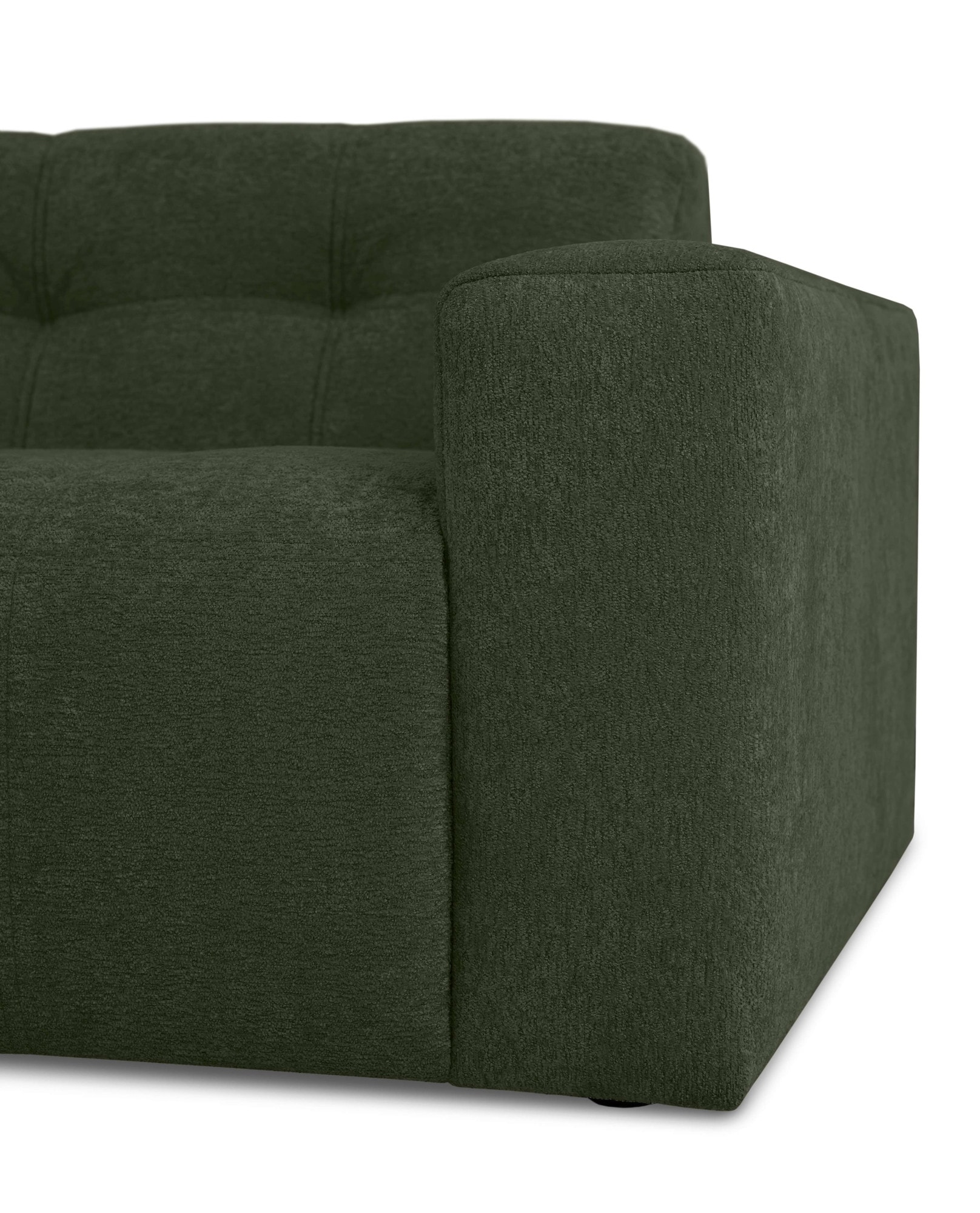 INOSIGN 3-Sitzer »Tapley« Breite 220 cm,Boucle, Struktur fein, mit Knopfsteppung, bodentief