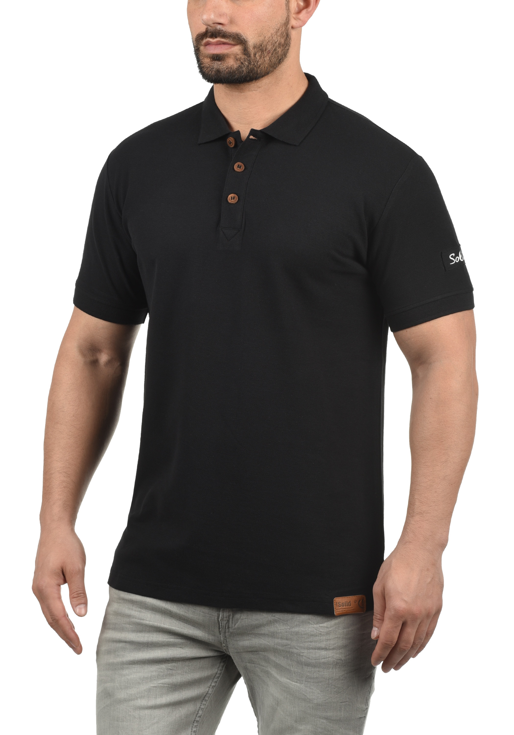 !Solid Poloshirt »Poloshirt SDTripPolo«