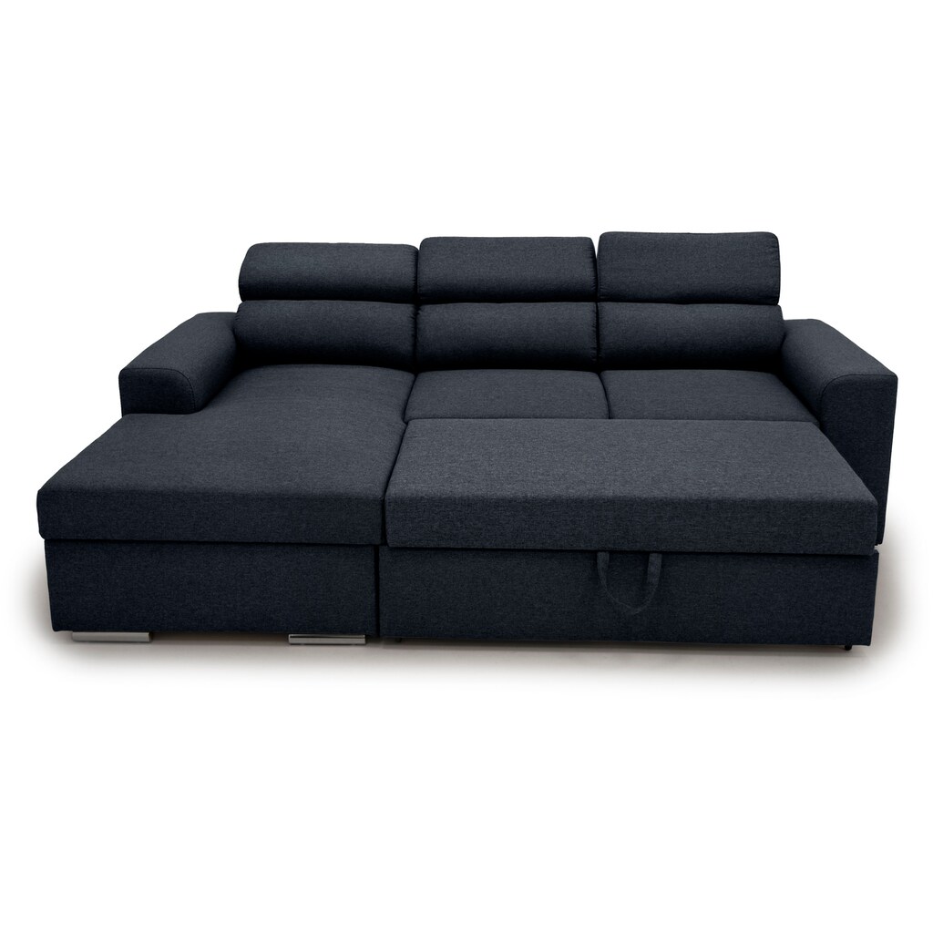 GEPADE Ecksofa »Hella«, inkl. Bettfunktion und Bettkasten