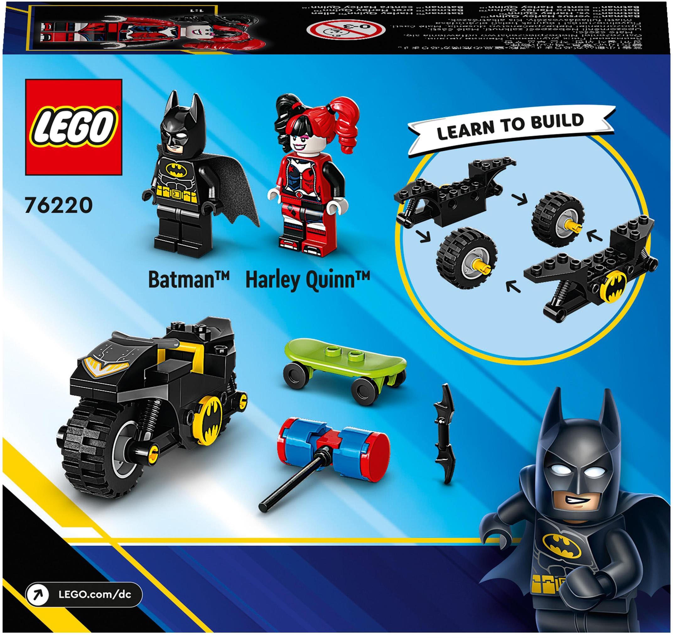 LEGO® Konstruktionsspielsteine »Ba™an vs. Harley Quinn (76220), LEGO® DC Ba™an«, (42 St.)