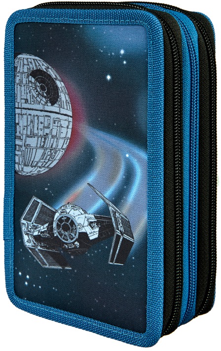 Scooli Federmäppchen »Tripledecker, Star Wars«, befüllt, inkl. Geodreieck