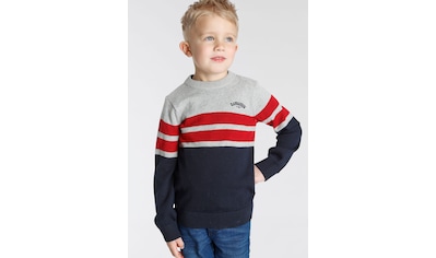 KangaROOS Kapuzensweatshirt »Colorblocking«, mit Streifen an den Ärmeln,  für Mini Jungen bestellen bei OTTO