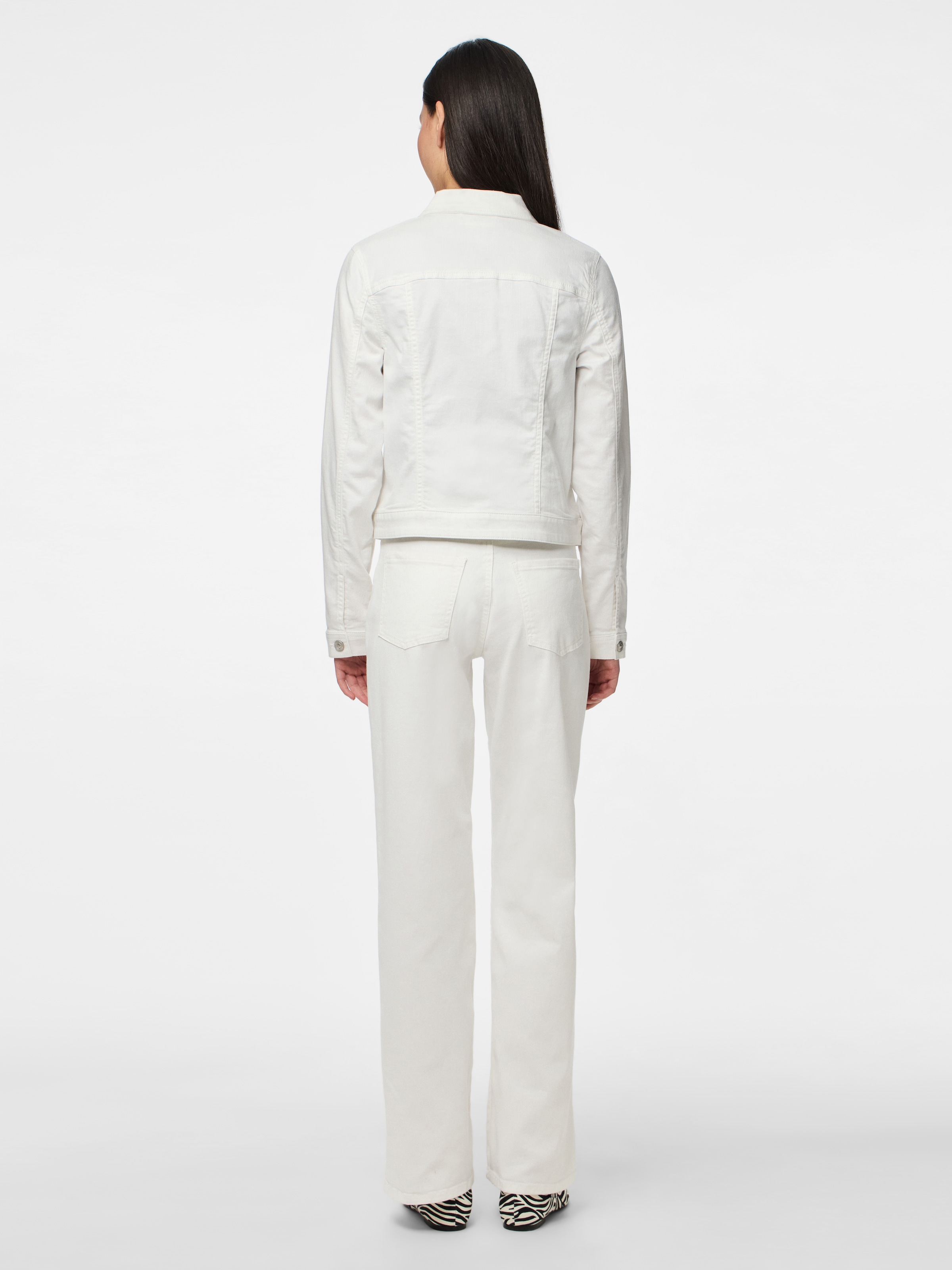 pieces Jeansjacke »PCOIA LS DNM JACKET BWHI NOOS BC«