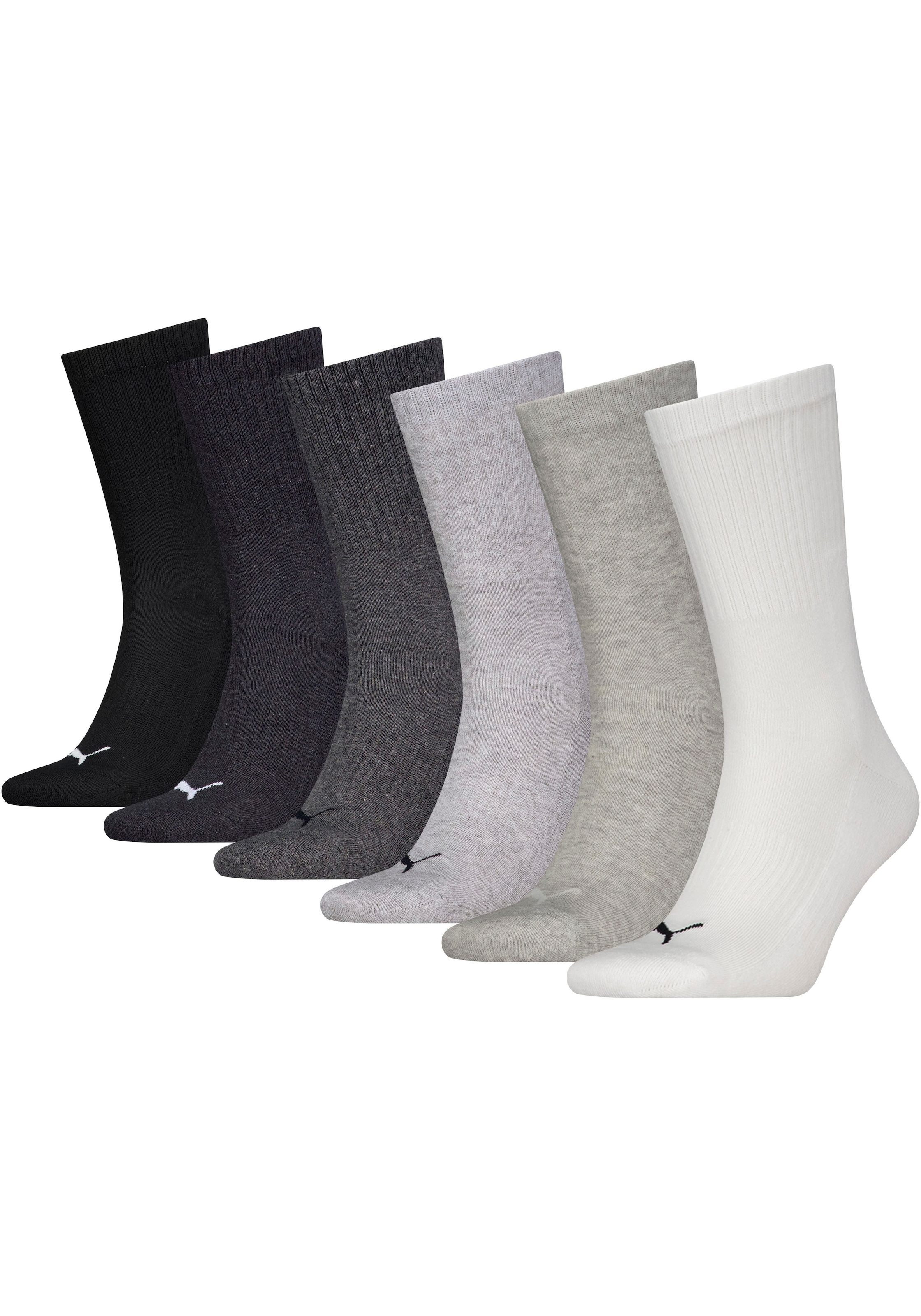 Sportsocken, (6 Paar), mit Unterstützung des Fußbogens für bessere Passform und...