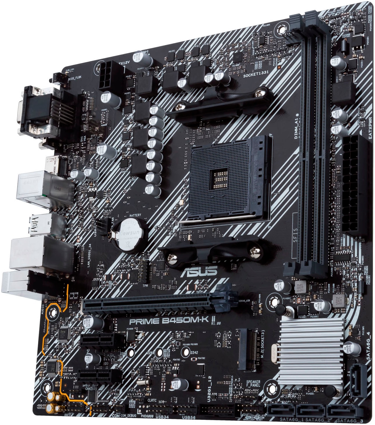 Asus Mainboard »Prime B450M-K II«