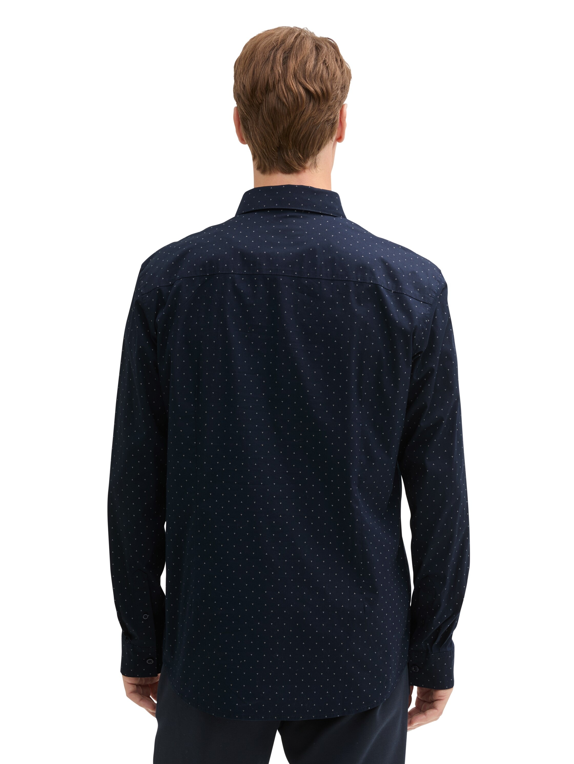 TOM TAILOR Langarmhemd, mit Knopfleiste und Stretchanteil