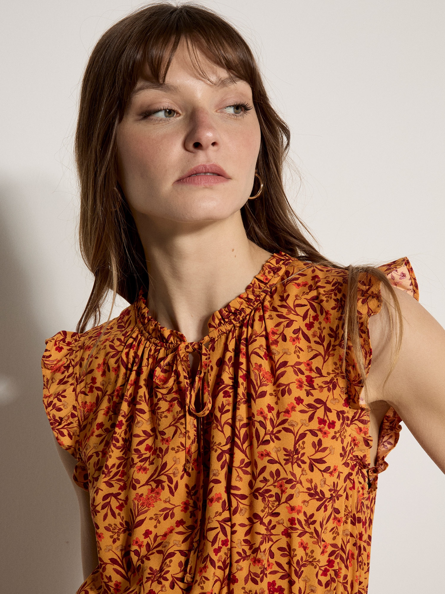 Apricot Minikleid »Minikleid« mit Bindeband,  mit Bindeband