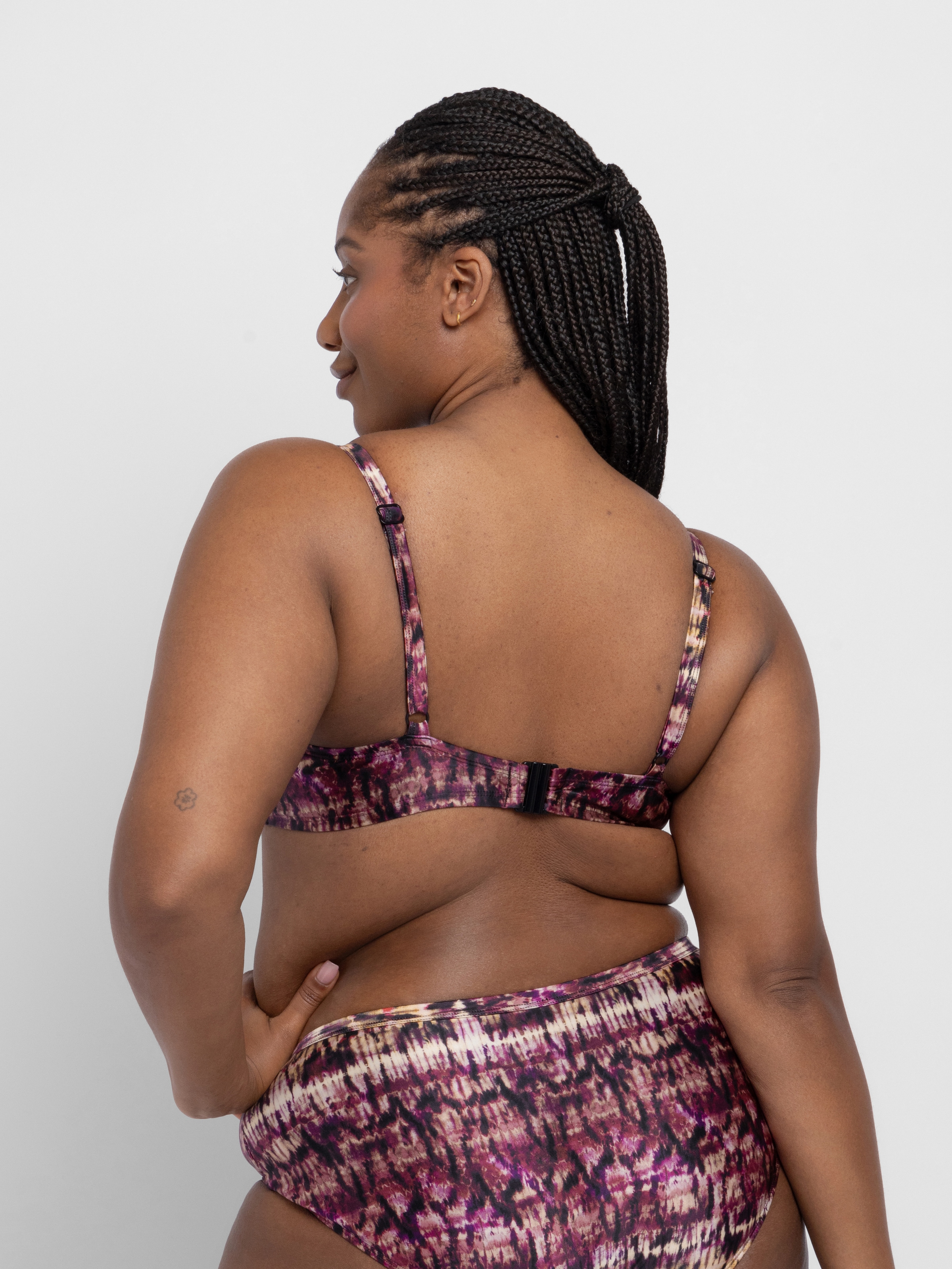 Dorina Bügel-Bikini-Top »Amnesia« Batikmuster