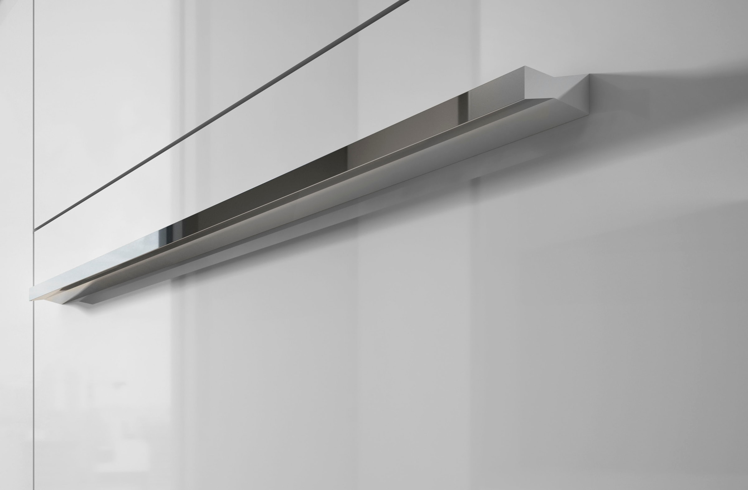 PLACES OF STYLE Kleiderschrank »Piano, inklusive Rahmen und Beleuchtung, soft-close-Funktion« viele Breiten zur Auswahl, 226cm hoch,  beige oder weiß, UV lackiert, Hochglanzfronten, FSC-zertifiziert