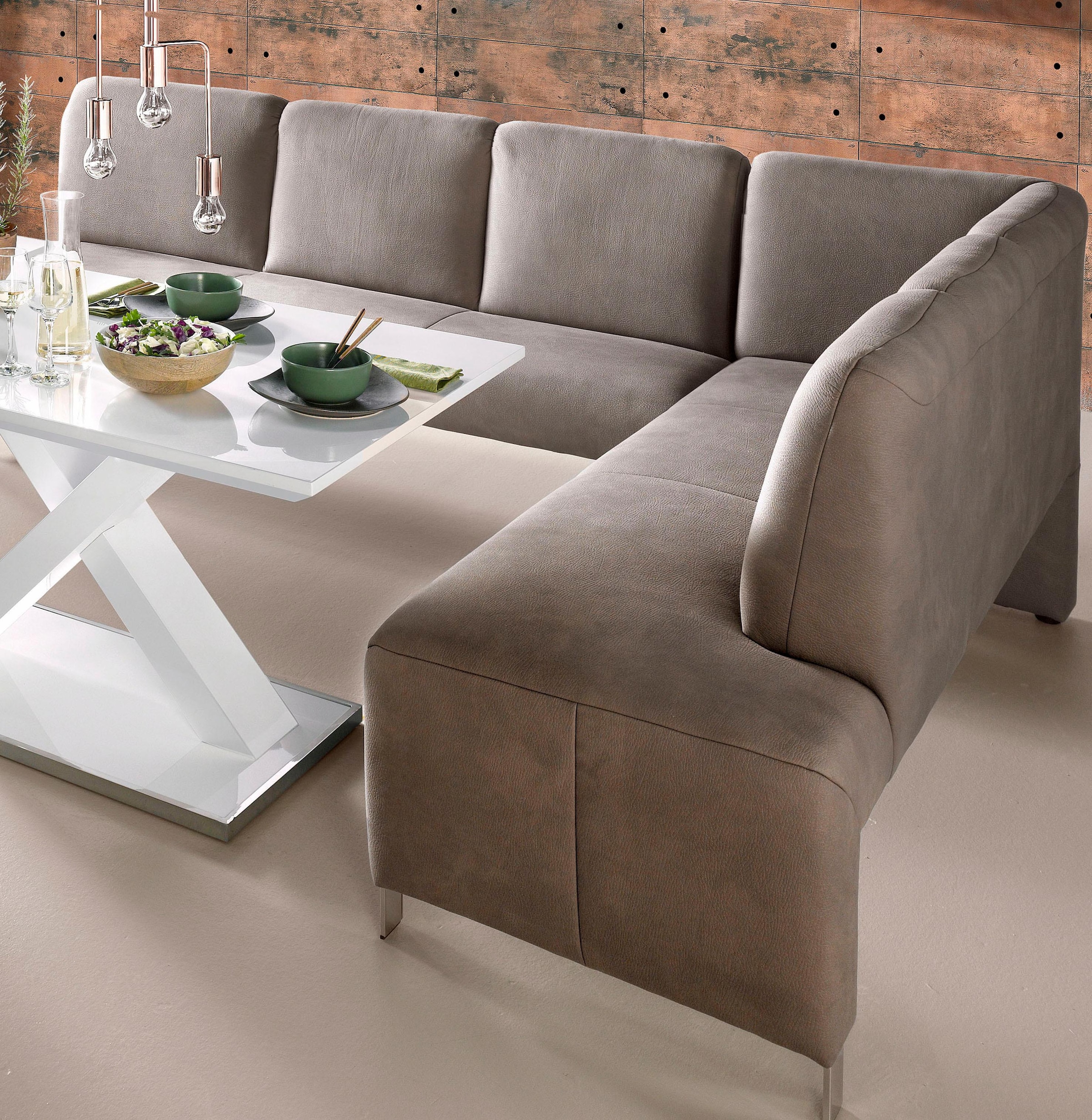 exxpo - sofa fashion Eckbank »Intenso«, Frei im Raum stellbar OTTO Online  Shop