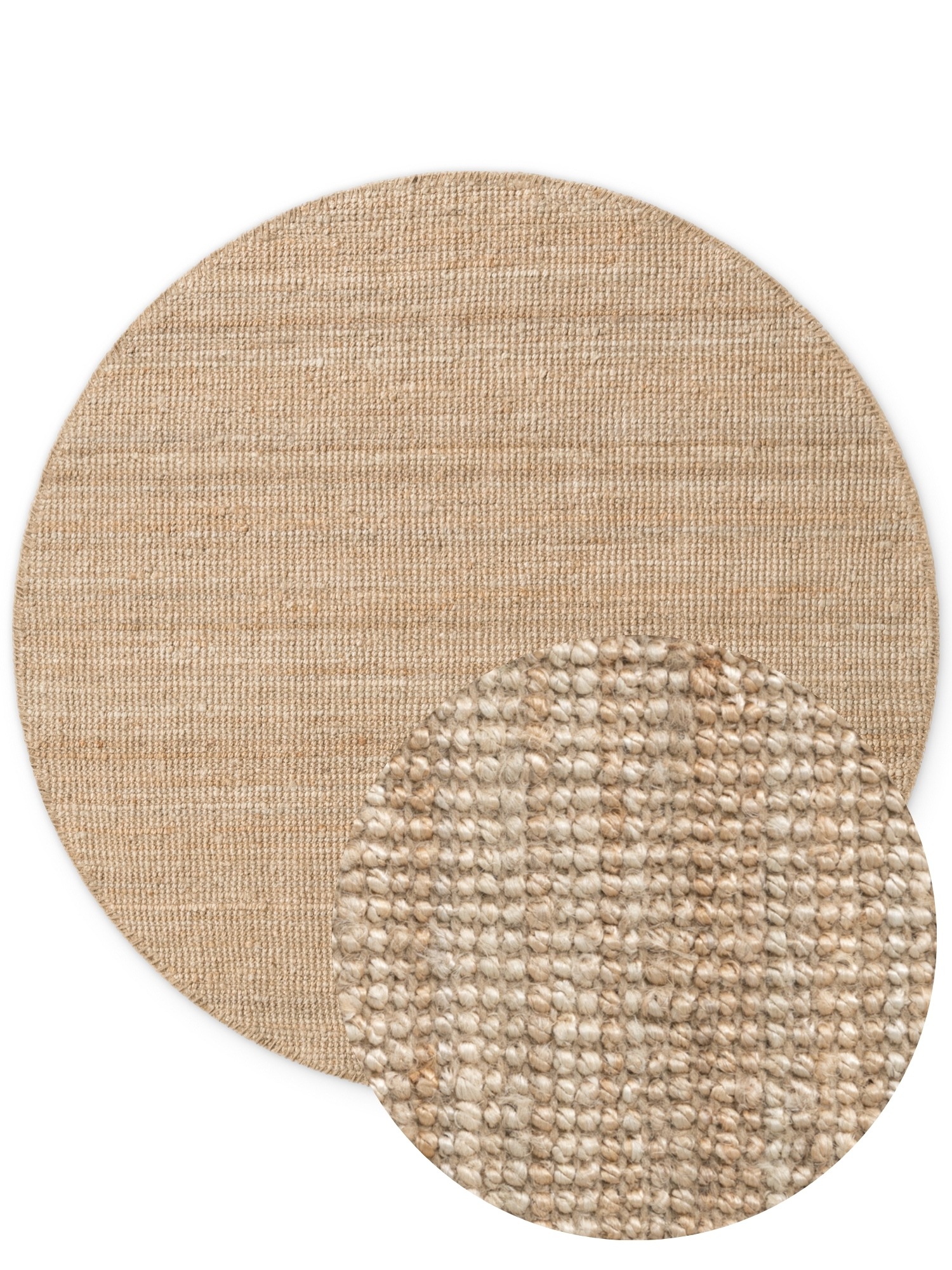 HANSE Home Teppich »Jaipur Juteteppich, als Läufer und in Rund«, rechteckig, 10 mm Höhe, 100% Naturfaser, Wohnzimmer, Esszimmer, Schlafzimmer, GRS
