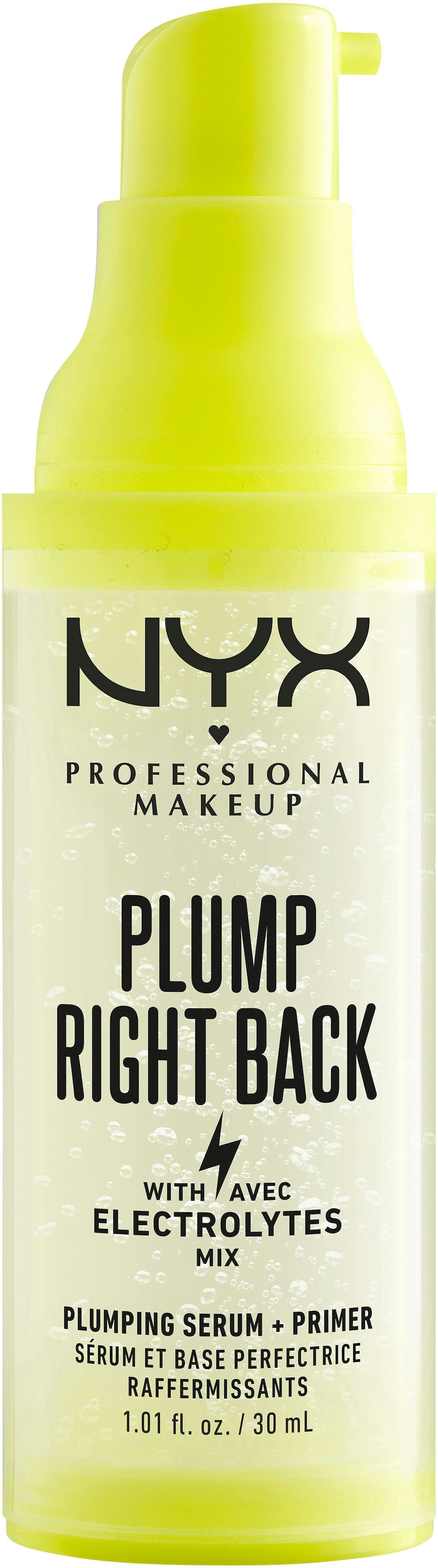 Primer »NYX Professional Makeup Plump Right Back Serum&Primer«